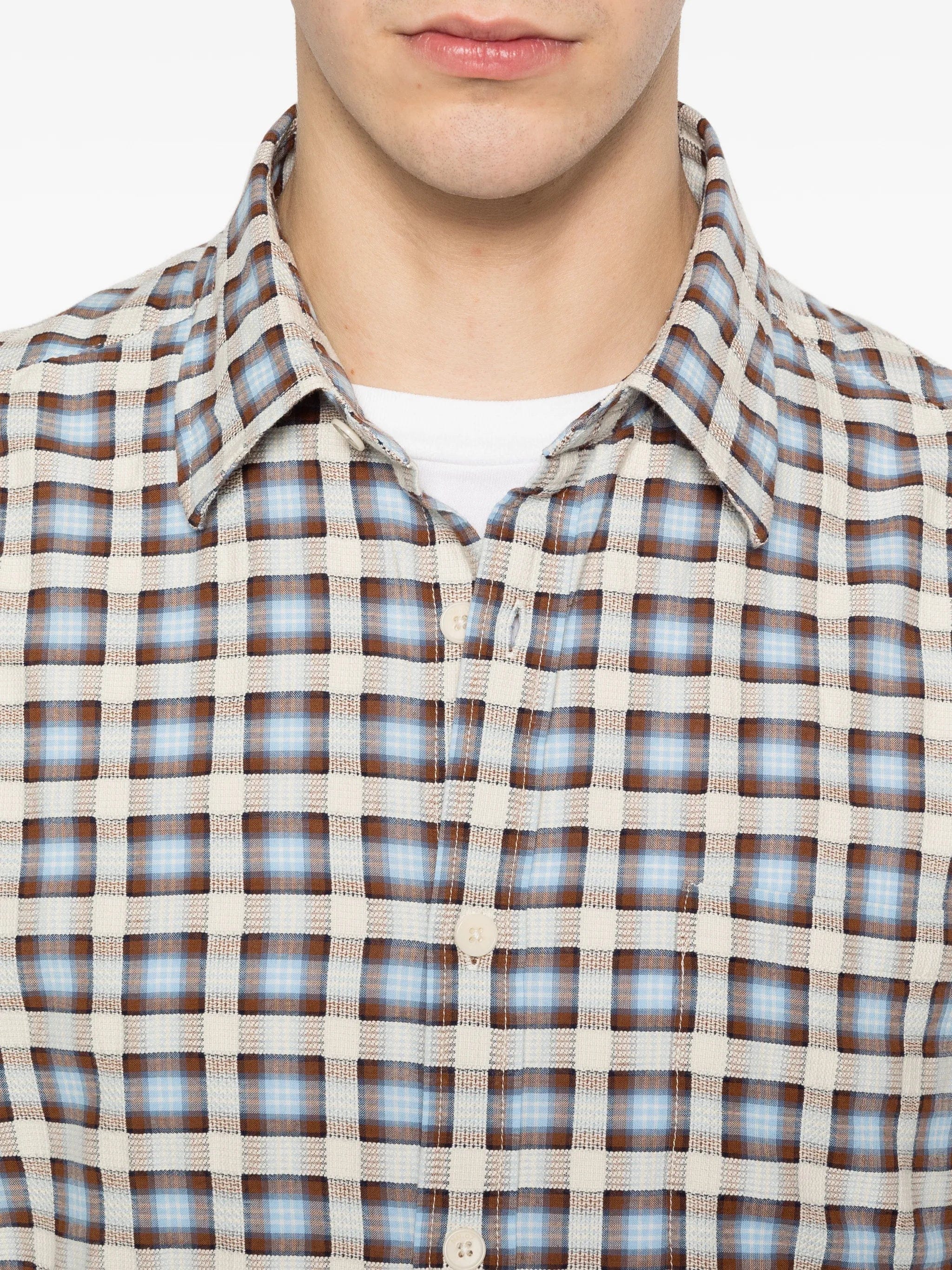 NN07 Deon check shirt