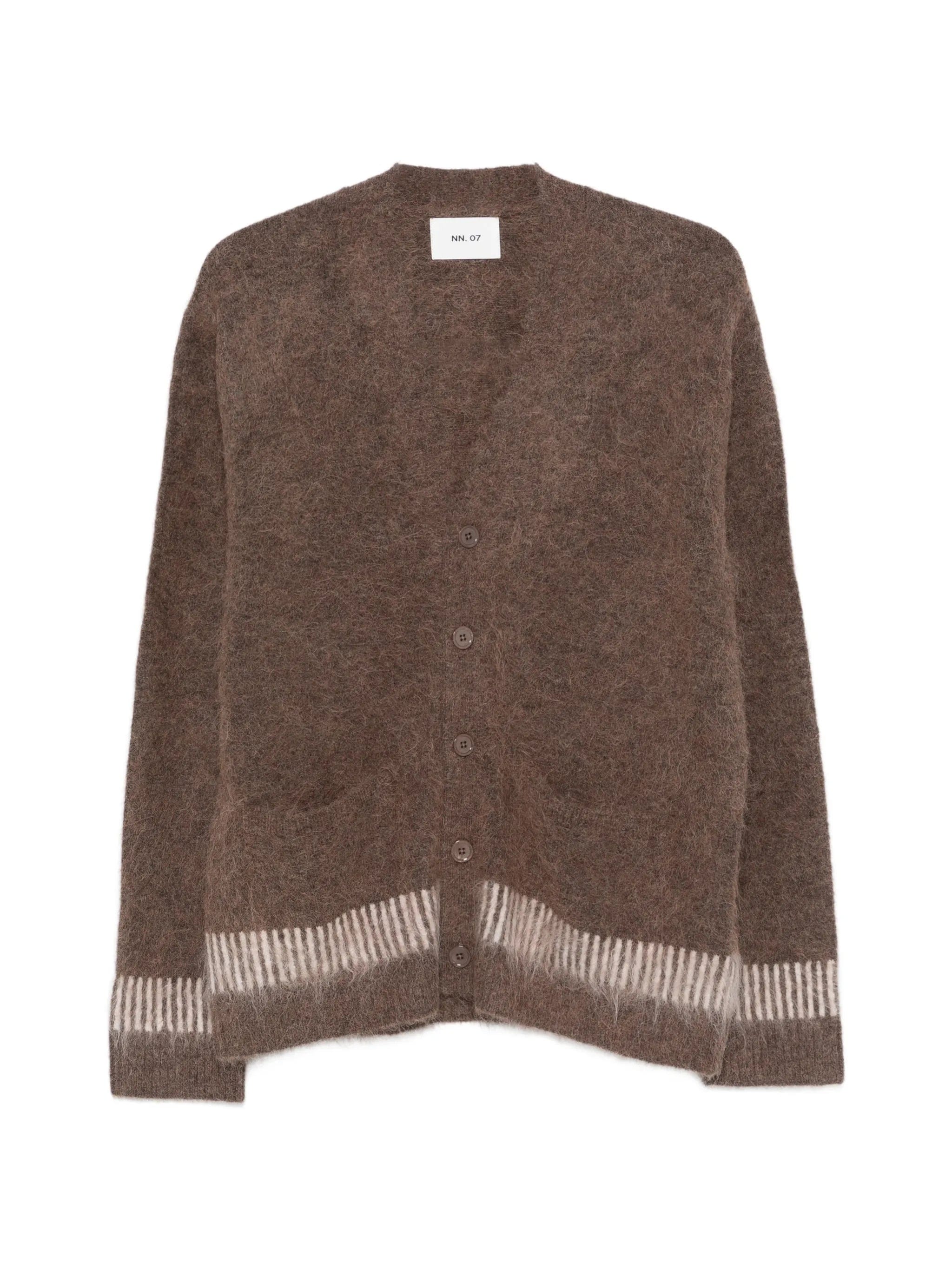 NN07 Russell 60012 V - neck cardigan