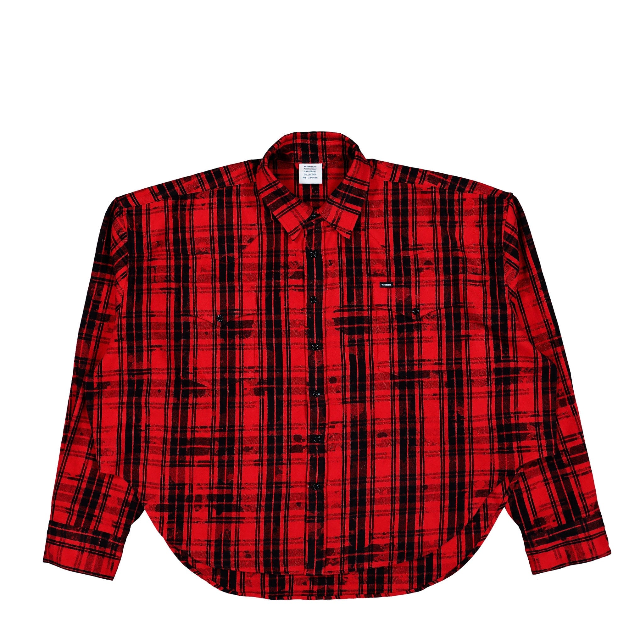 Vetements Cowboy Flannel Shirt