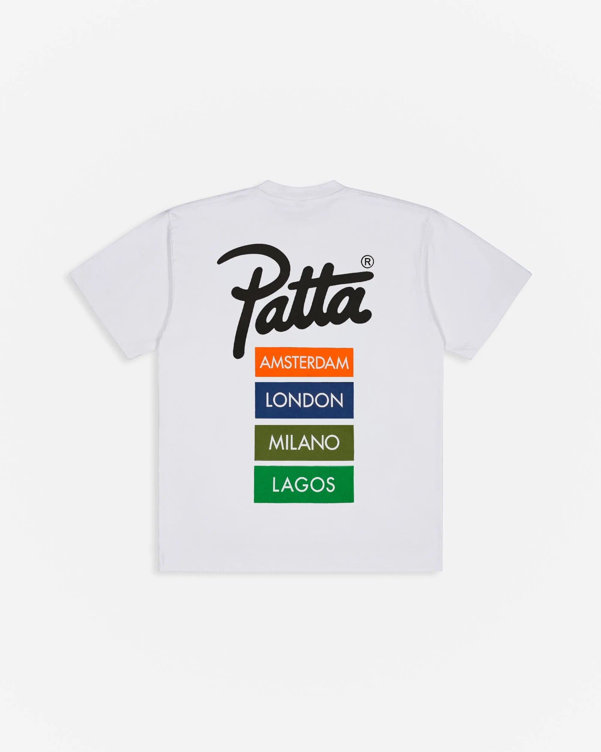 Patta Chapter Worldwide T - Shirt (White)