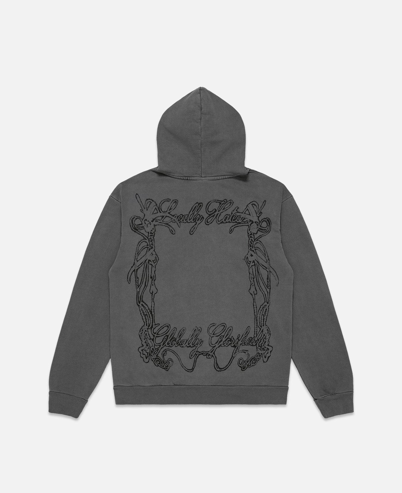 Basketcase.gallery Globalist Hoodie (Grey)