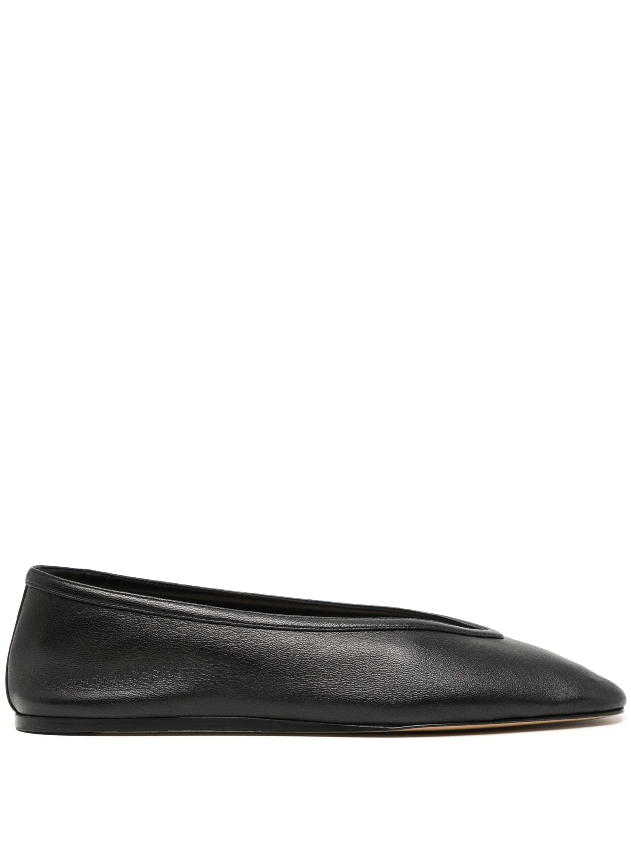 Le Monde Beryl Luna leather ballerina shoes