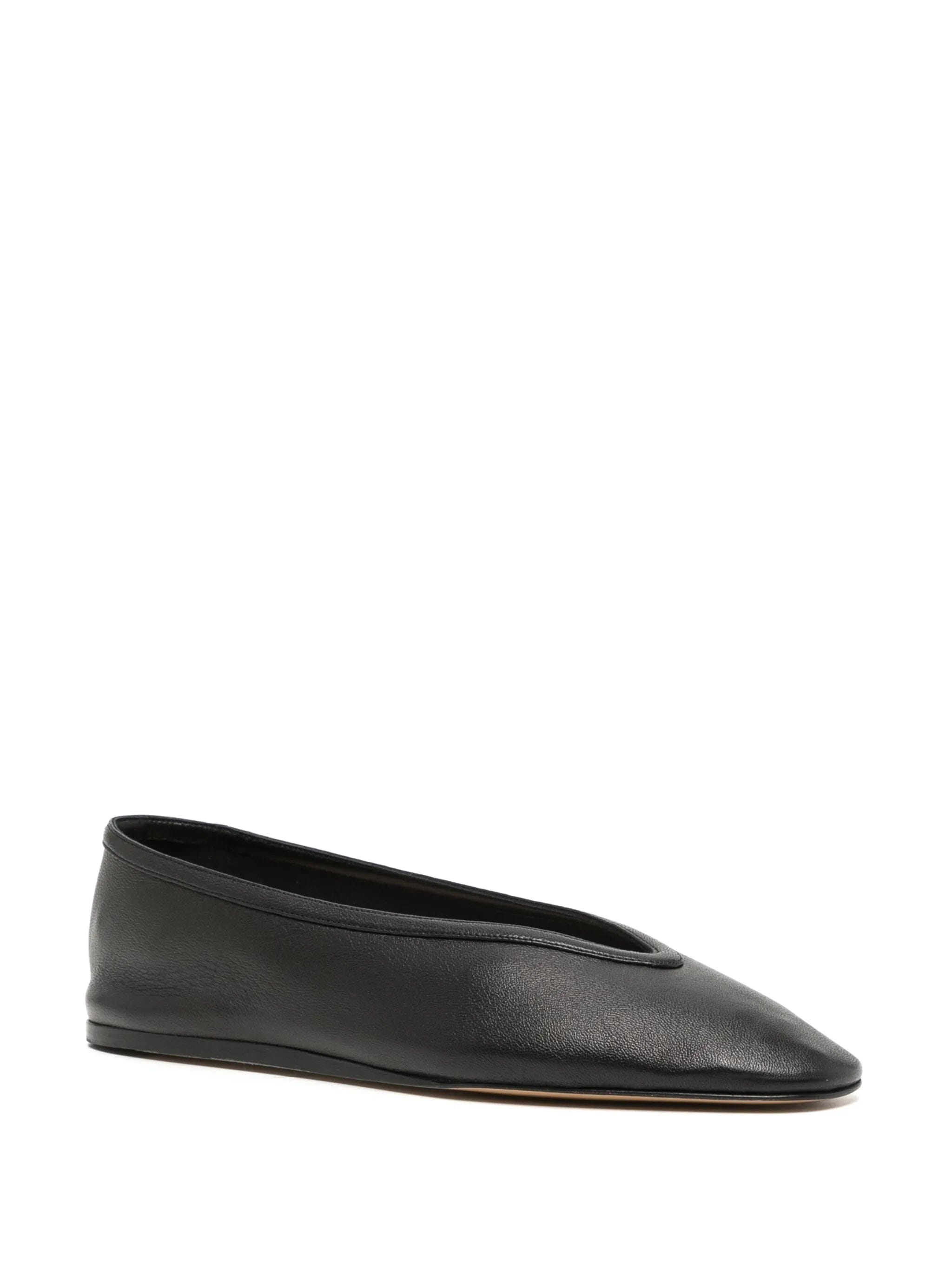 Le Monde Beryl Luna leather ballerina shoes