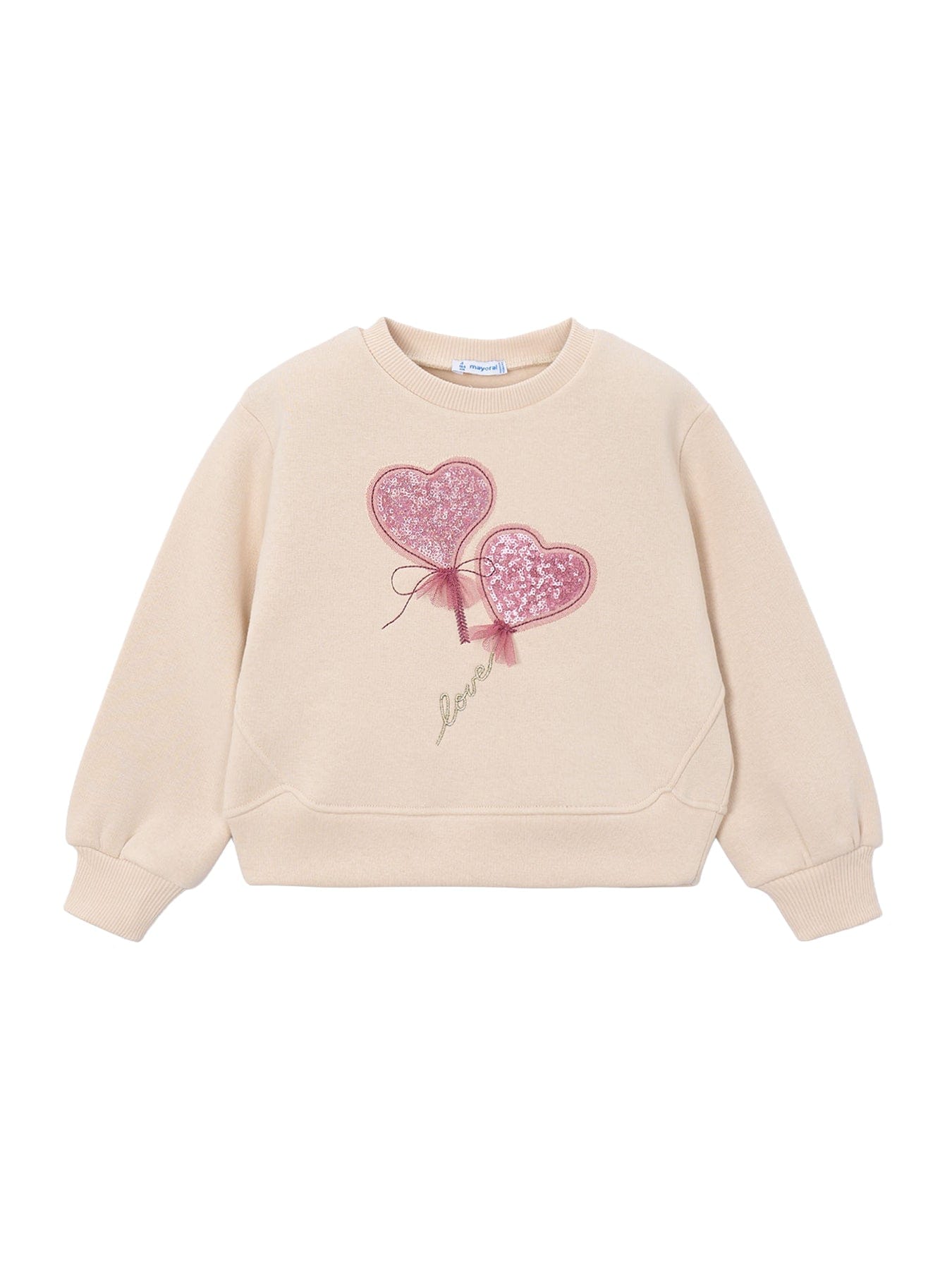 Mayoral Kids' Sweatshirt Cream