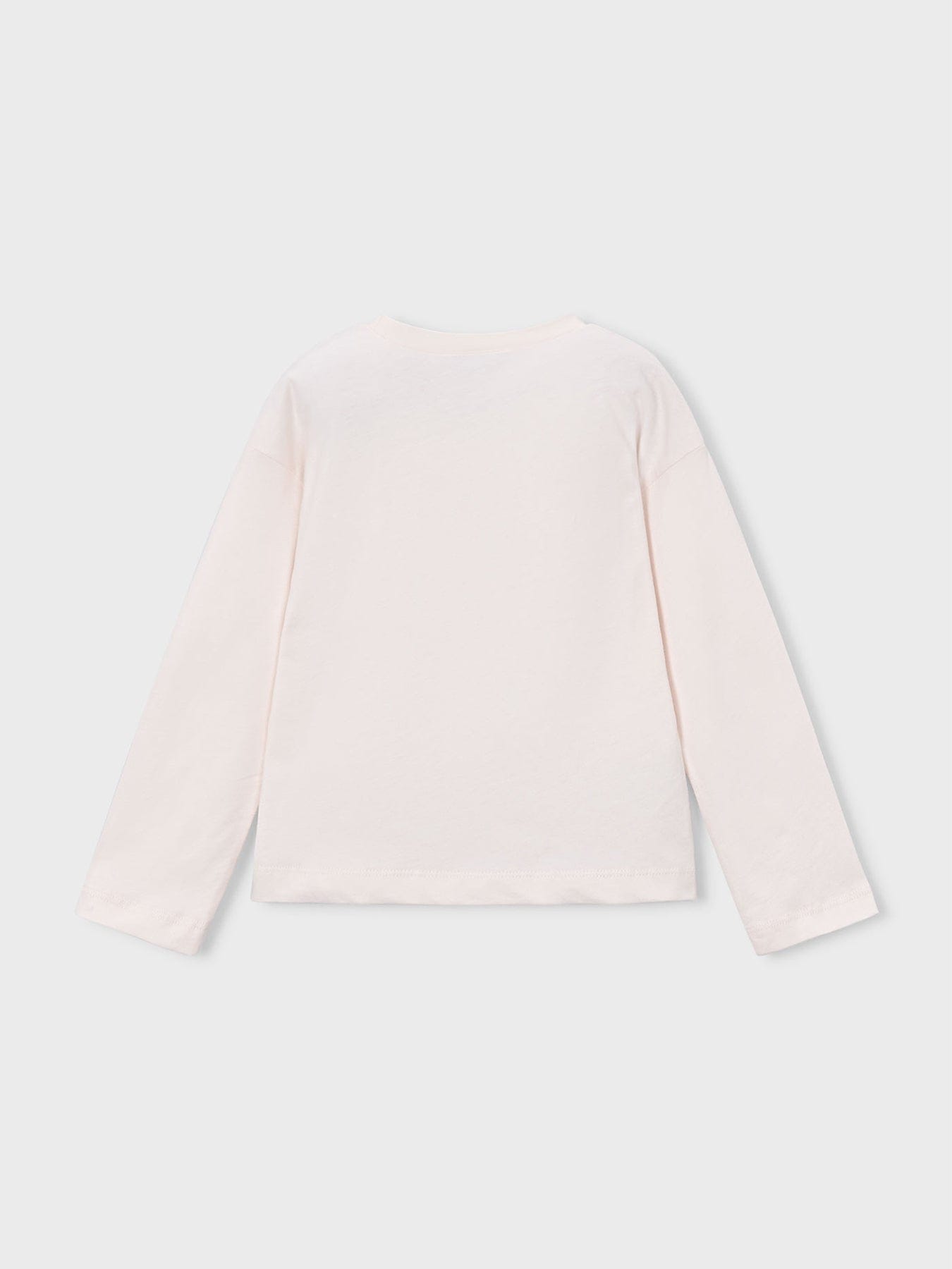 Mayoral Kids' Long Sleeve T - Shirt Cream