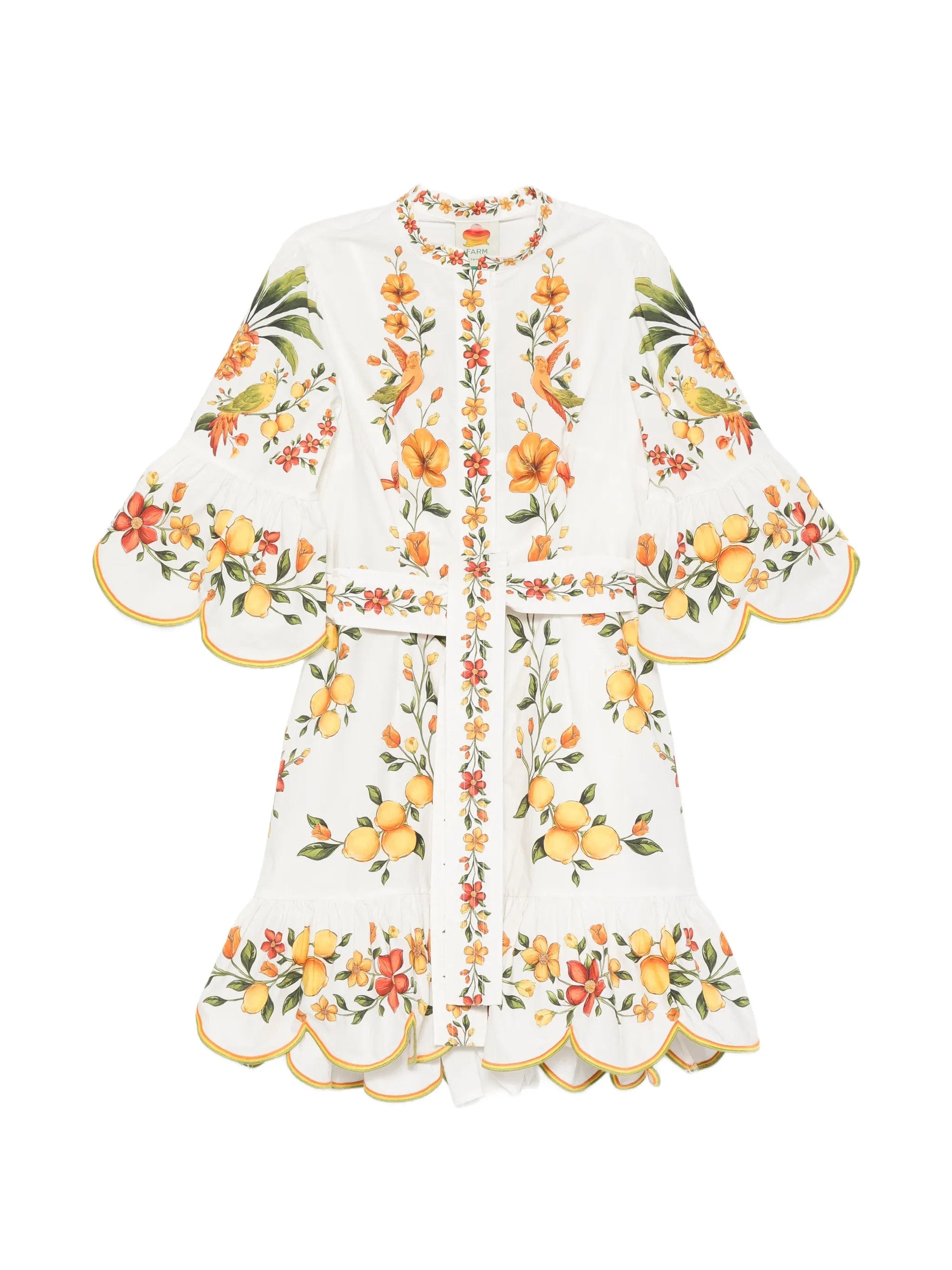 FARM Rio floral - print mini dress