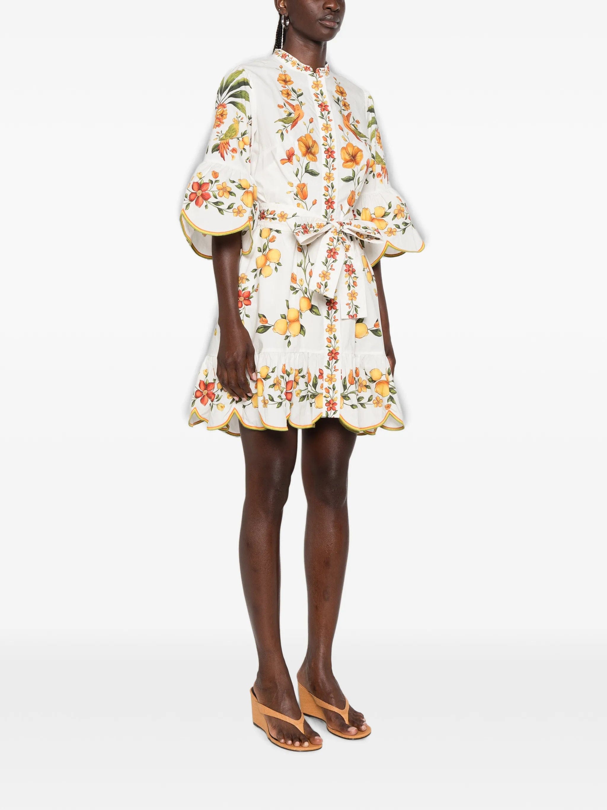 FARM Rio floral - print mini dress