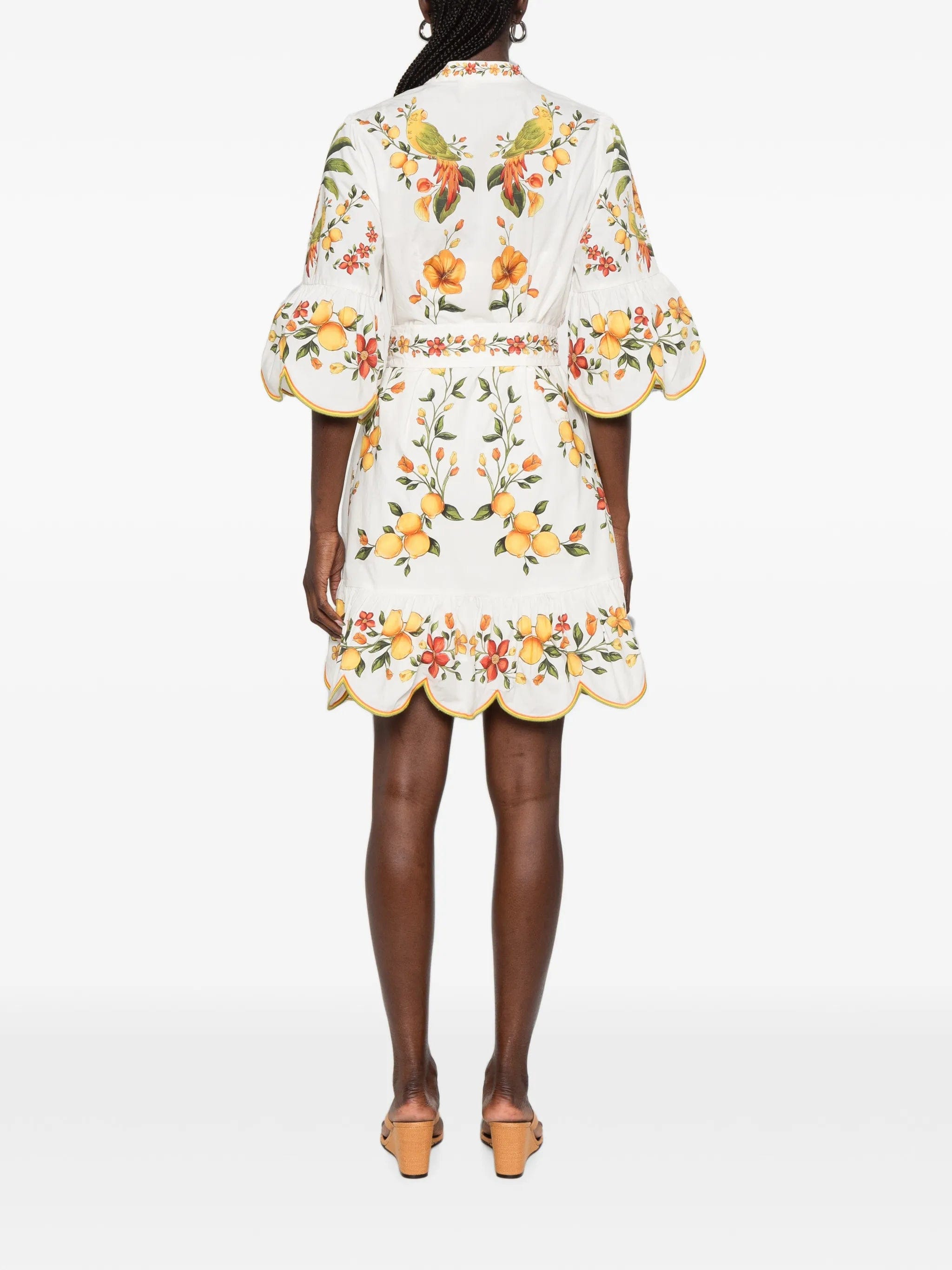 FARM Rio floral - print mini dress