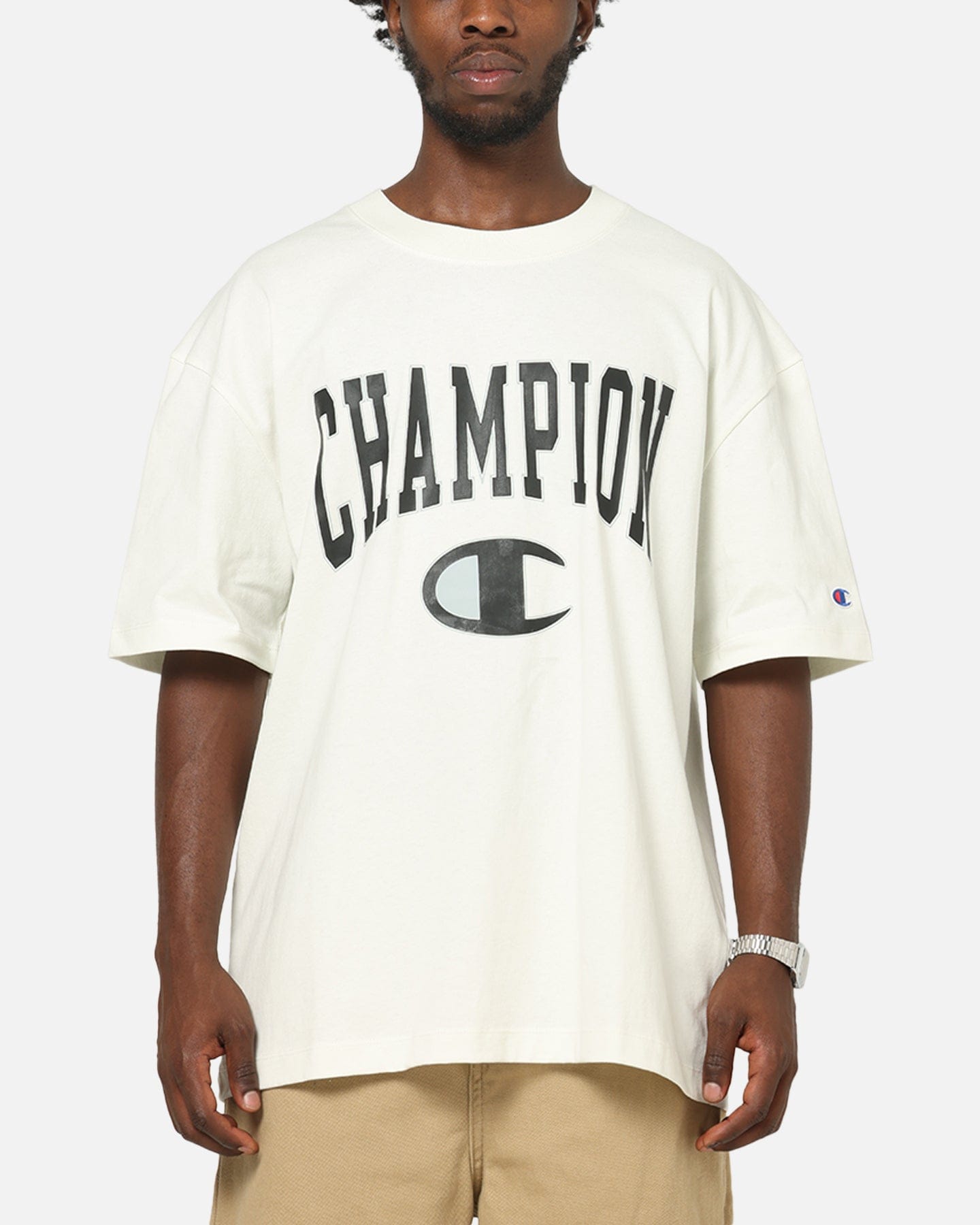 Champion CH Crew Athletic T - Shirt White