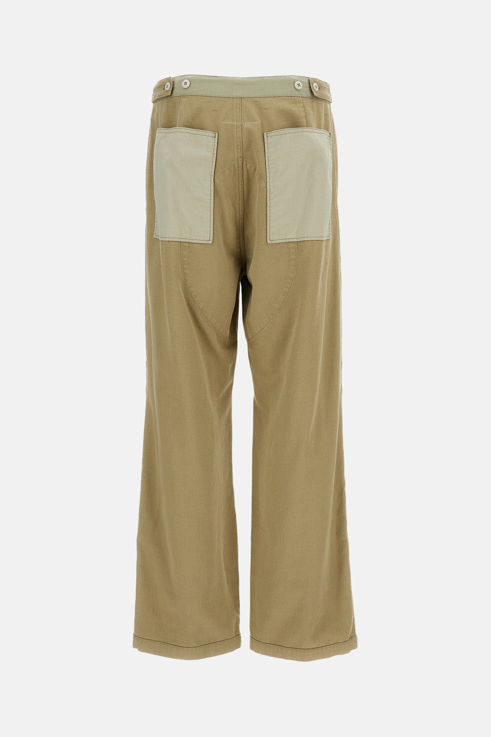 MM6 Maison Margiela PANTALONI CON TASCHE A CONTRASTO
