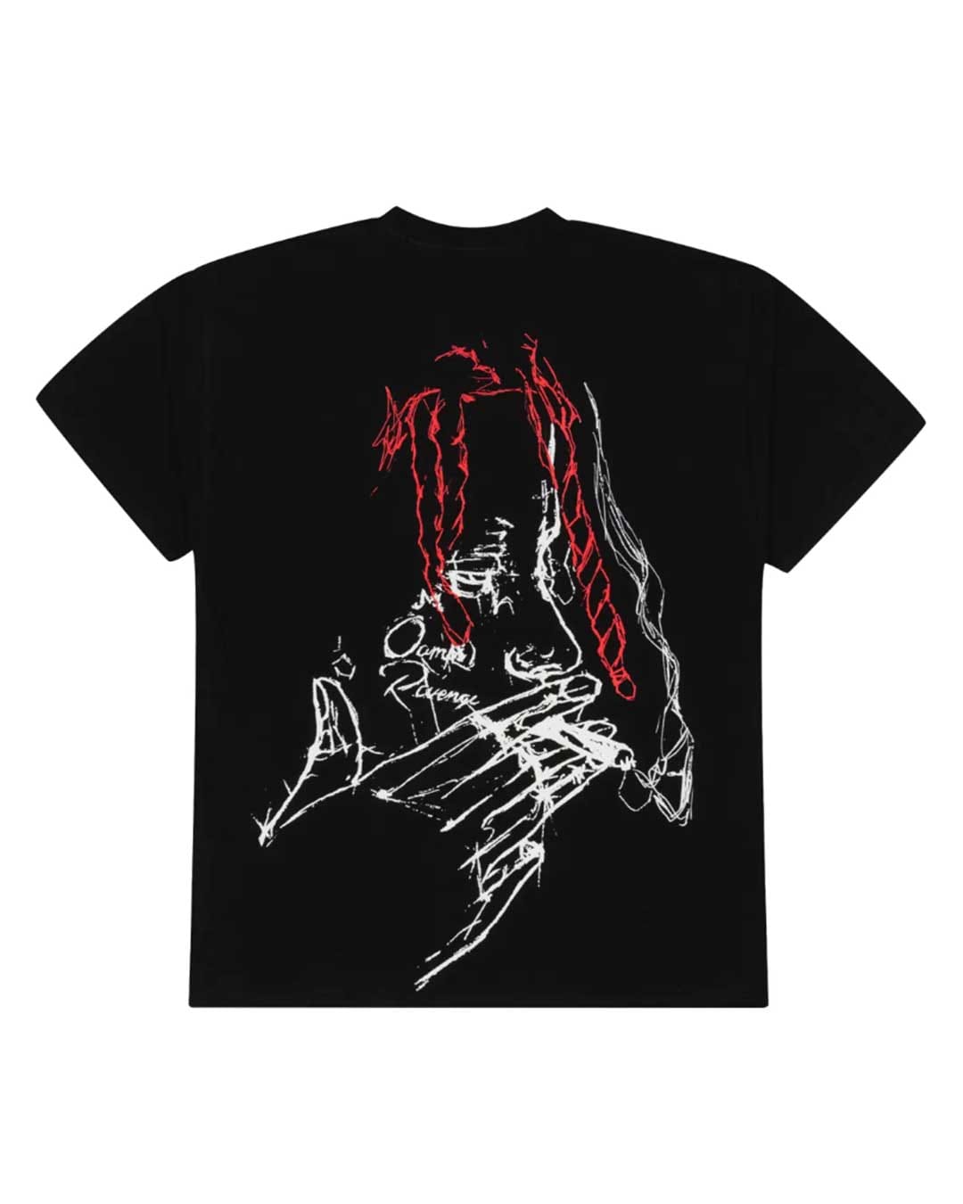 Revenge x Trippie Redd Smoking Arch T-Shirt Black