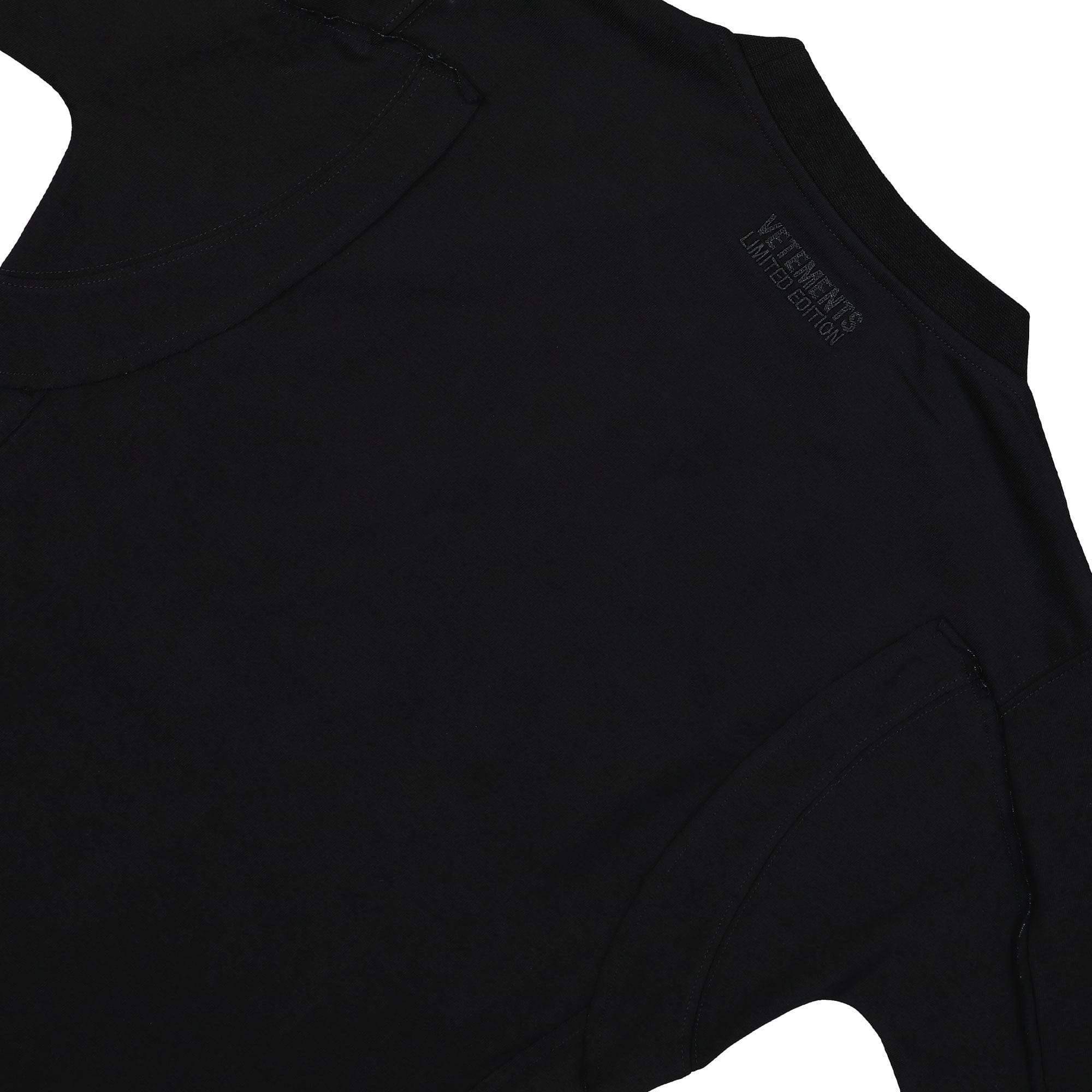 Vetements Oval Logo Cut - Up Mini Dress