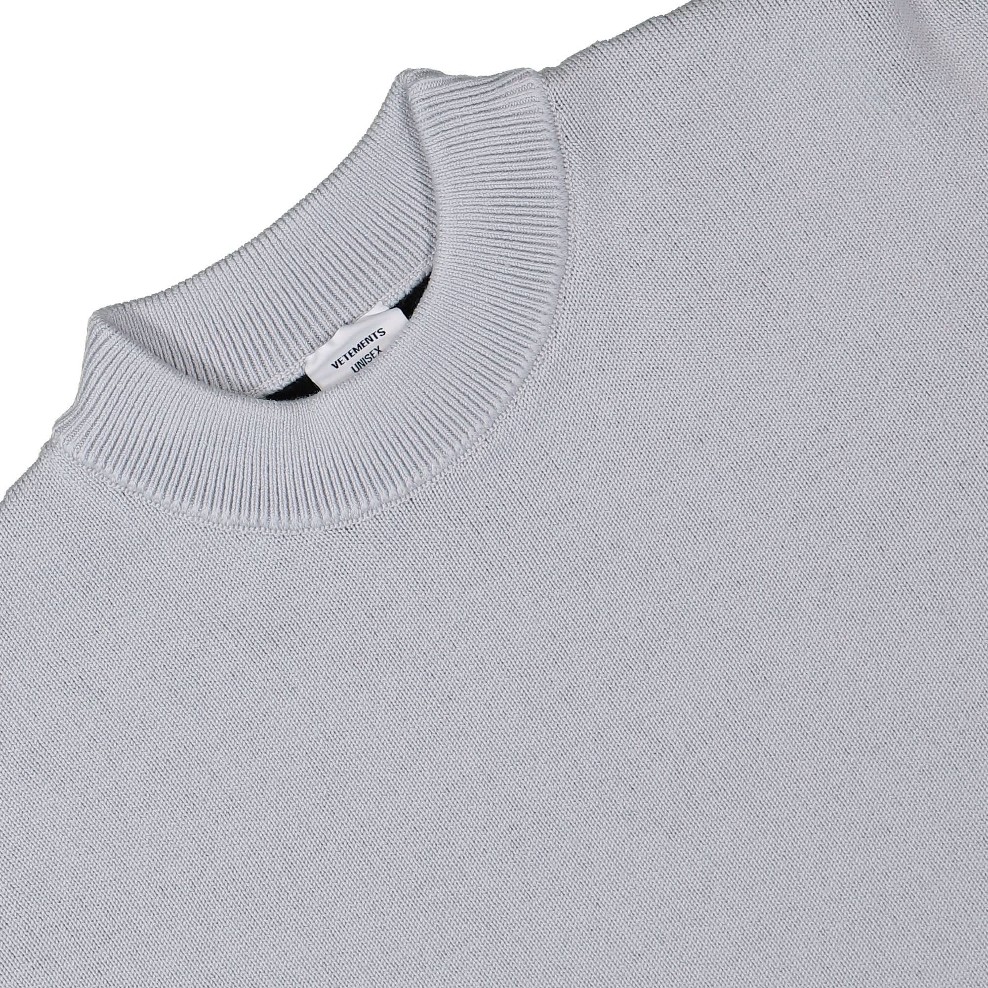Vetements Metal Double Logo Sweater