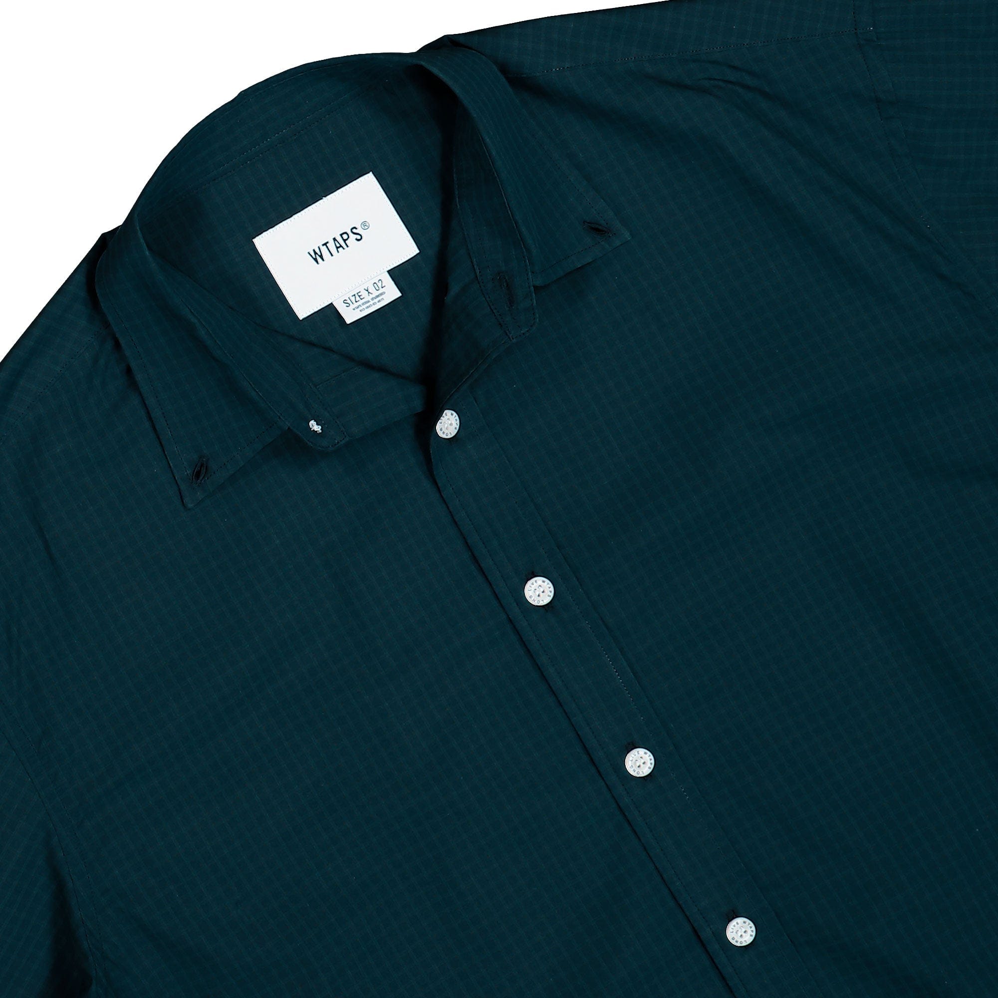 WTAPS BD 07 / LS / Cotton. Broadcloth. Textile. Of
