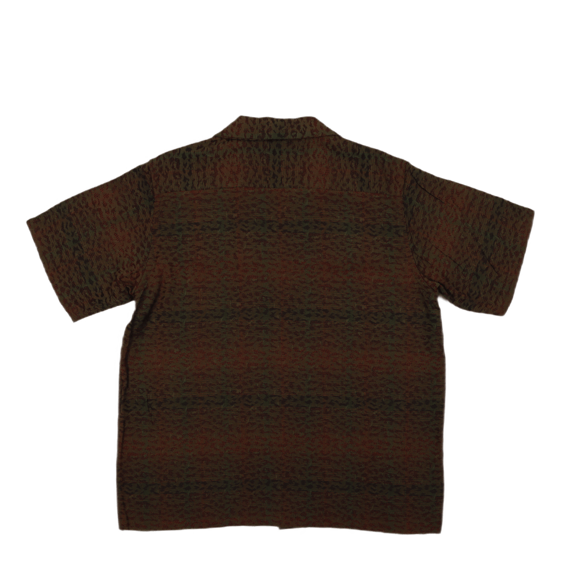 Needles C.o.b. S/s Classic Shirt - R/w B - leopard B