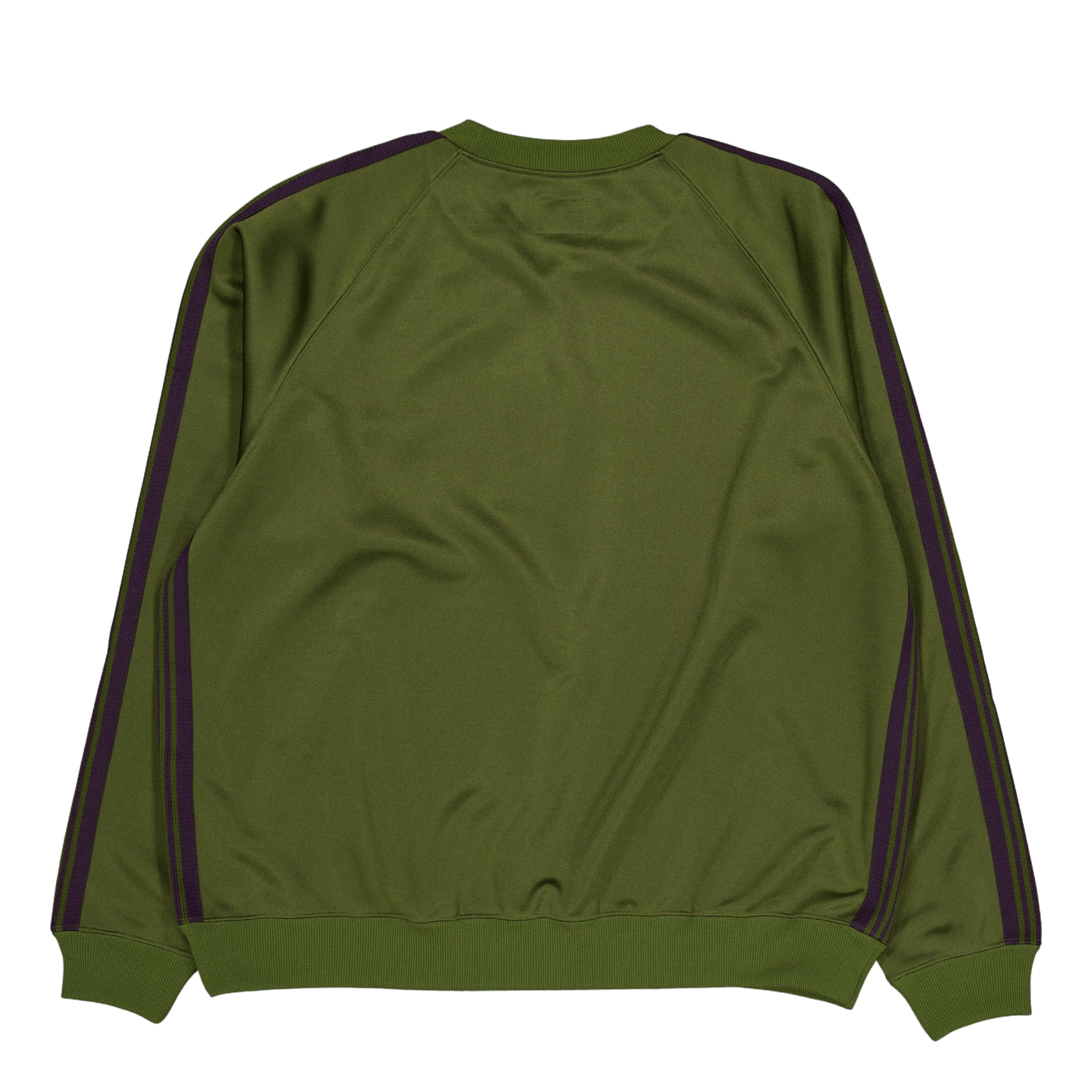Needles Track Crew Neck Shirt B - olive
