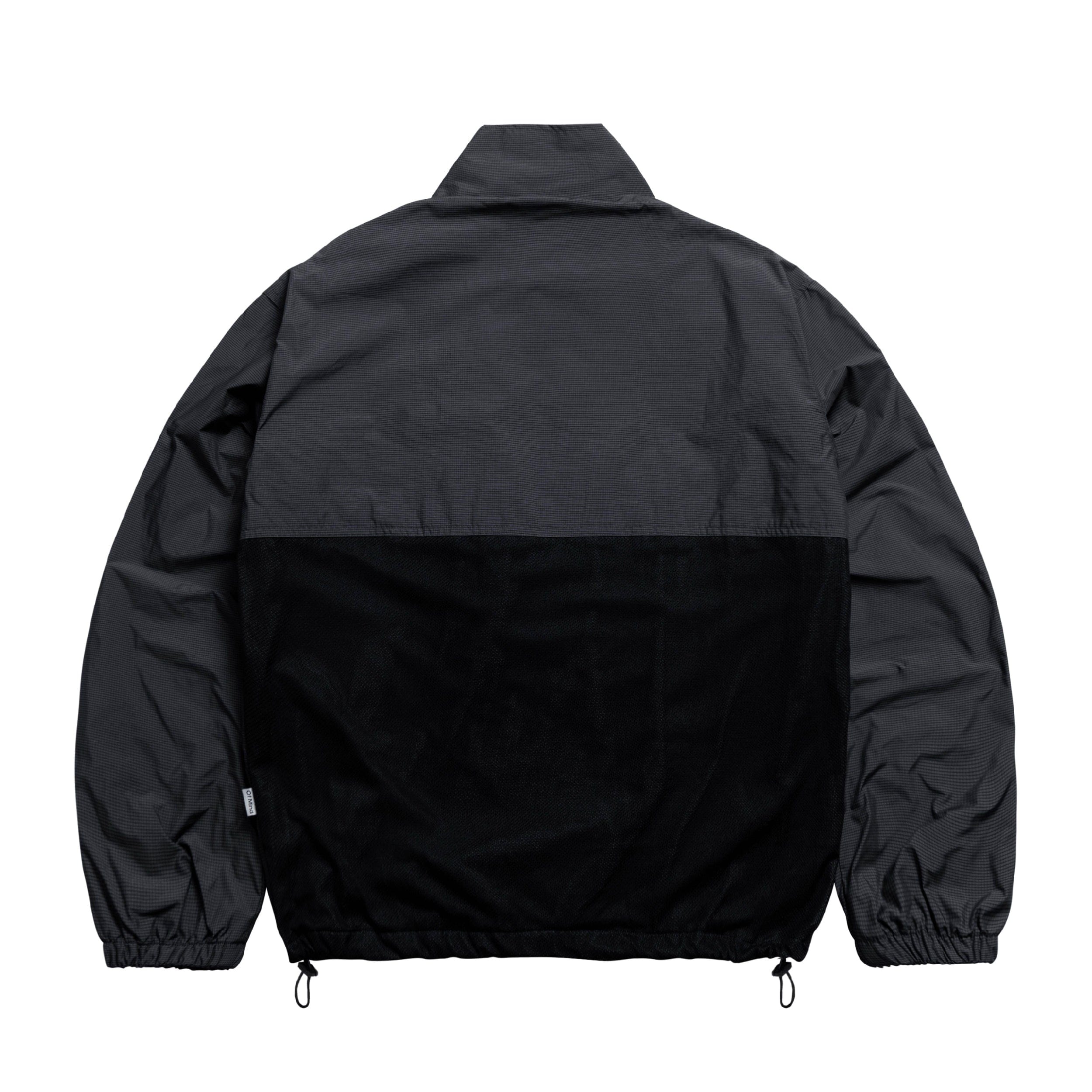 Nature of Mind Grid Track Jacket - Black
