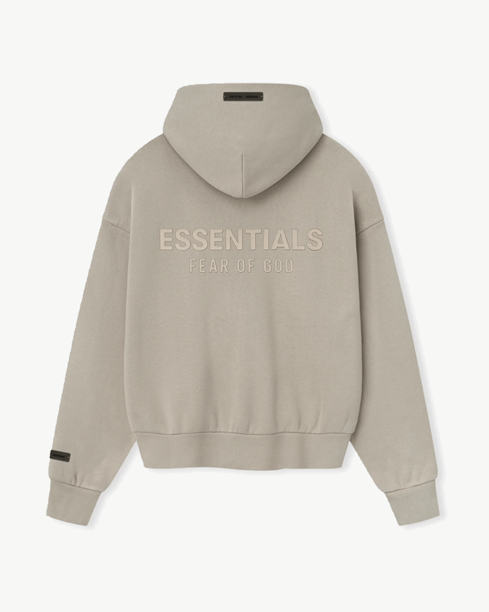 FOG ESSENTIALS SS25 CLASSIC FULL ZIP UP HOODIE TIMBER