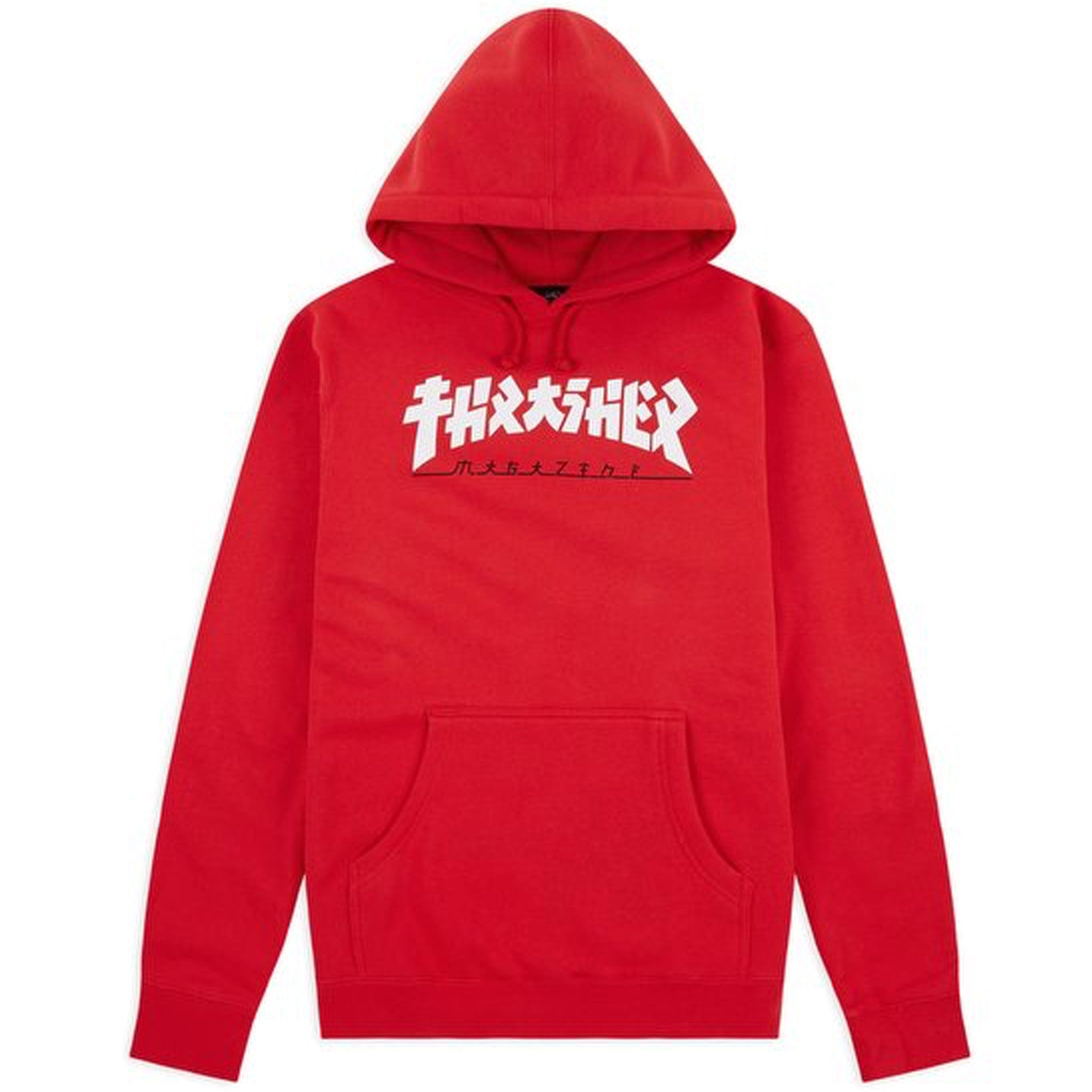 THRASHER Godzilla Hoodie (Red)