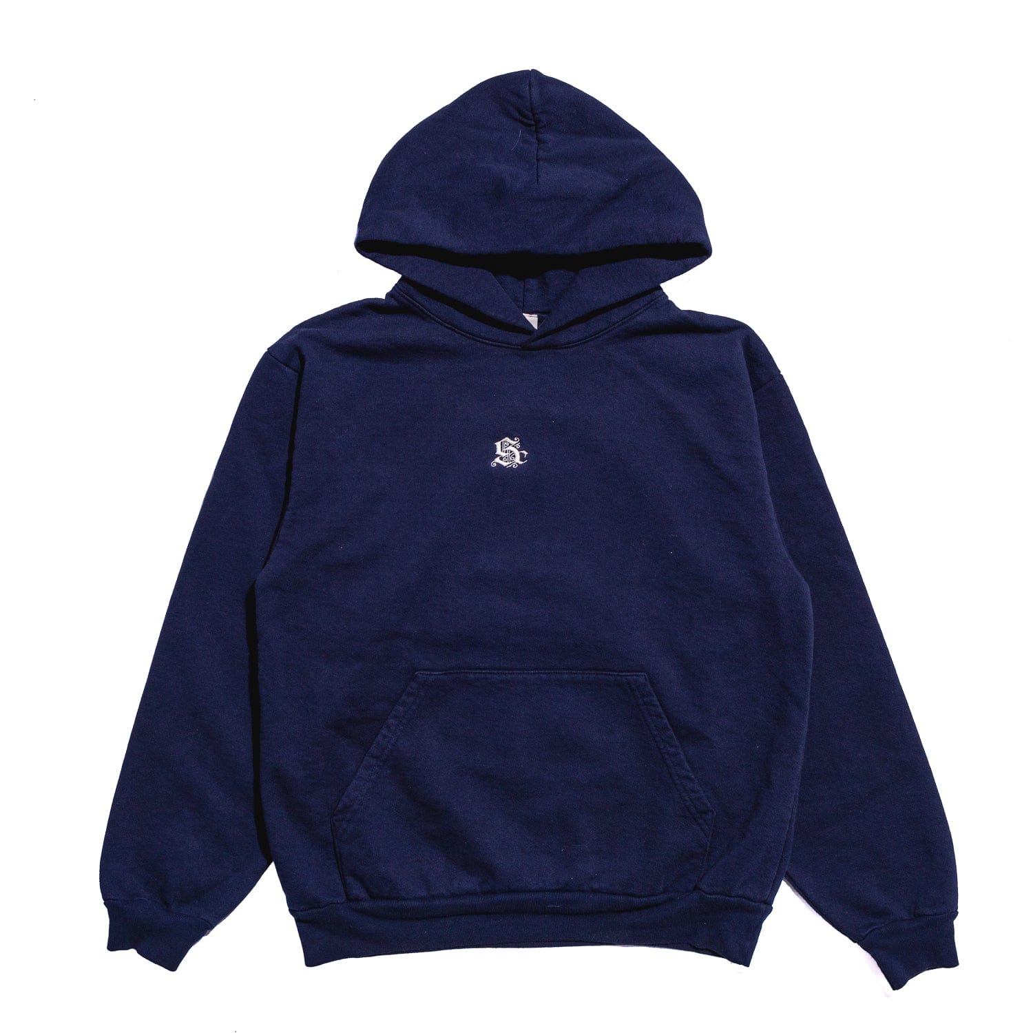 Logo Sole Classics Micro Logo Hoodie Navy