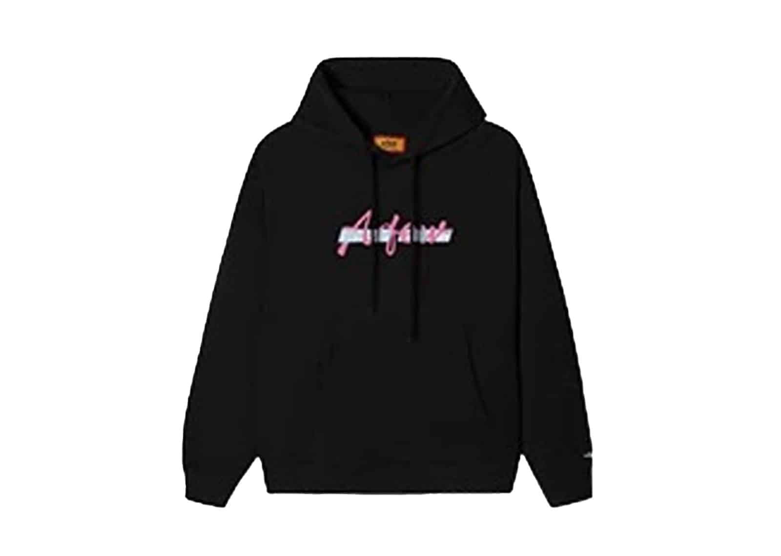 A Few Good Kids Ethnic Embroidered Logo Hoodie Black