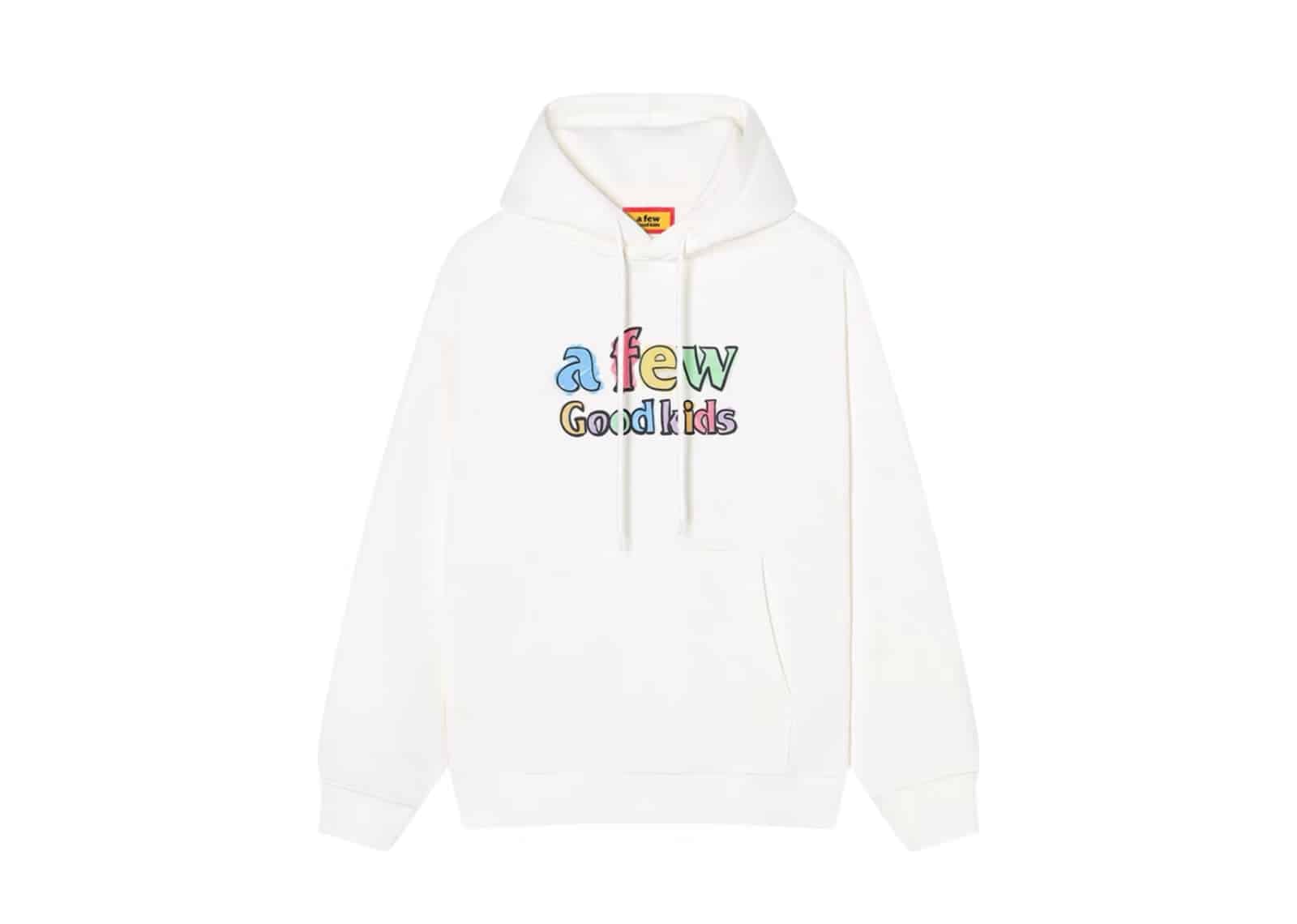 A Few Good Kids Colorful Angels Hoodie White