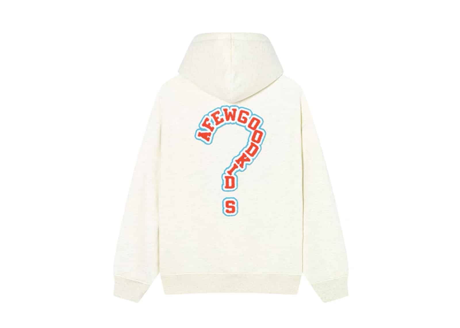 A Few Good Kids Questionmark Logo Hoodie Natural