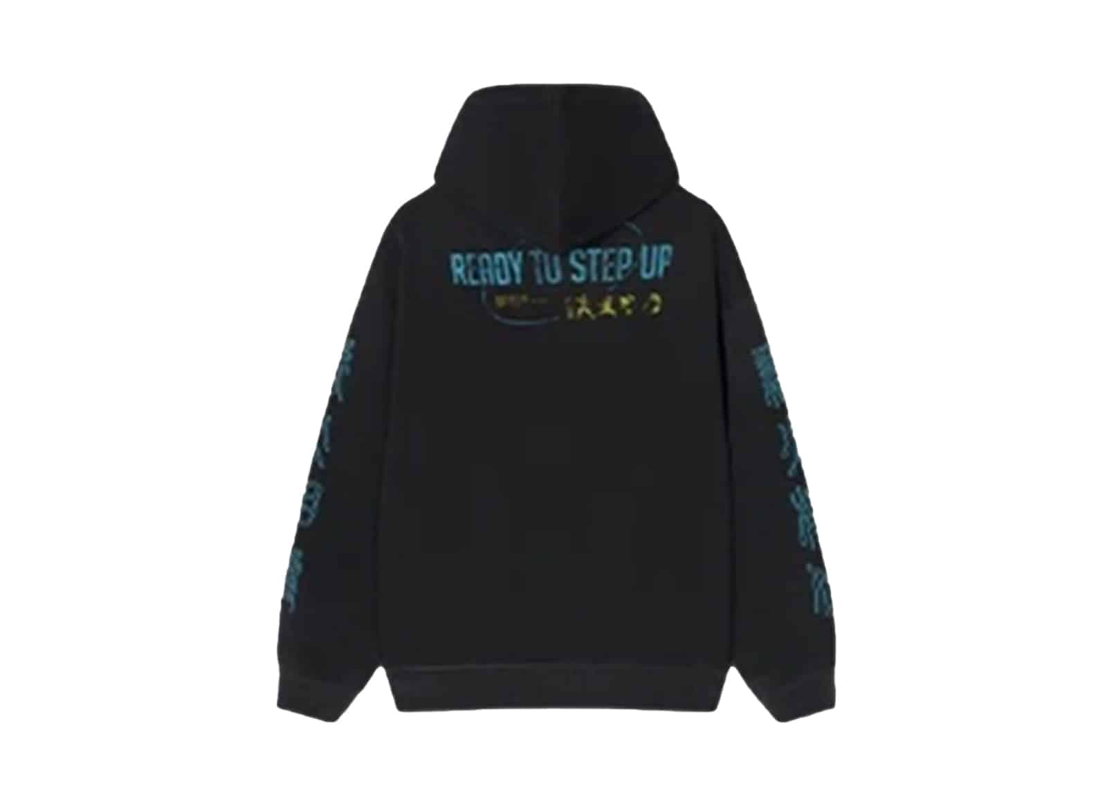A Few Good Kids x Clot Fade Zip Hoodie Washed Black