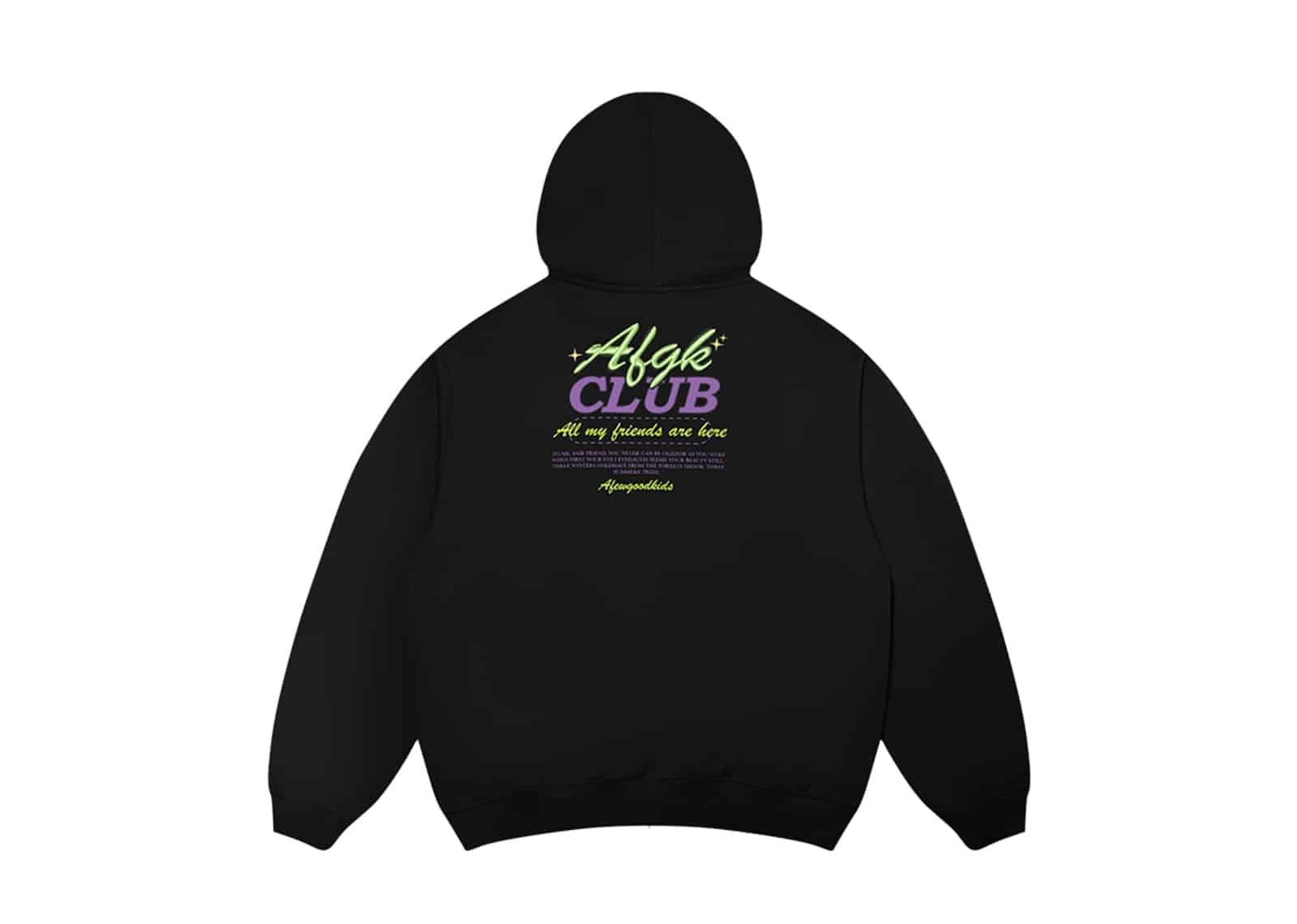 A Few Good Kids Drunk Hero Hoodie Black