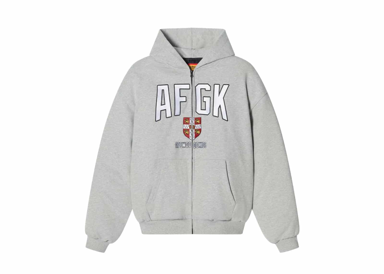 A Few Good Kids Puffer Hooded Jacket Grey
