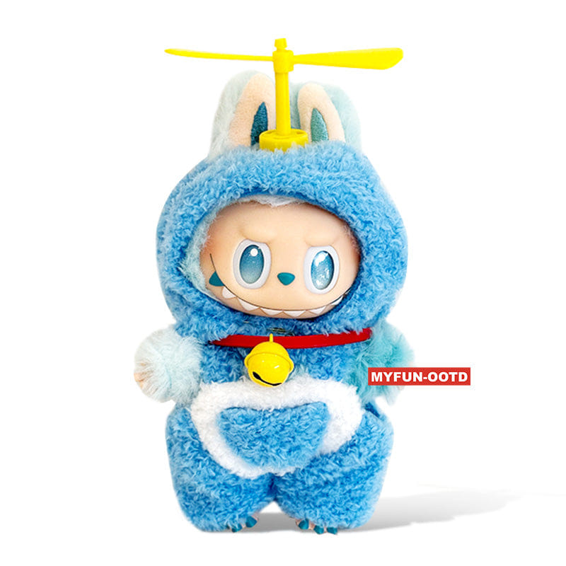 Fashion Labubu Fashion Outfit - Doraemon Set