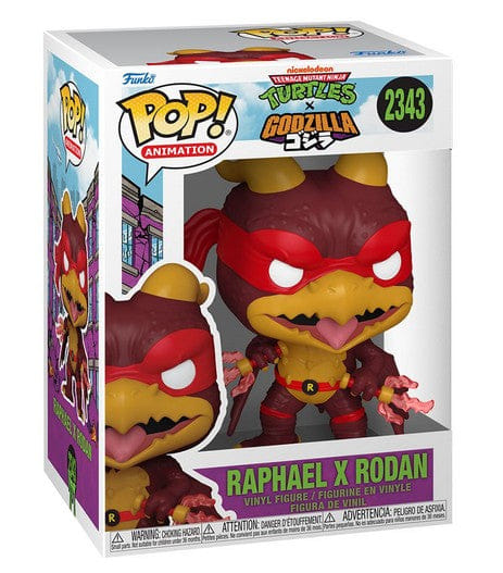Funko Pop Teenage Mutant Ninja Turtles x Godzilla Raphael x Rodan 2343 Vinyl Figure