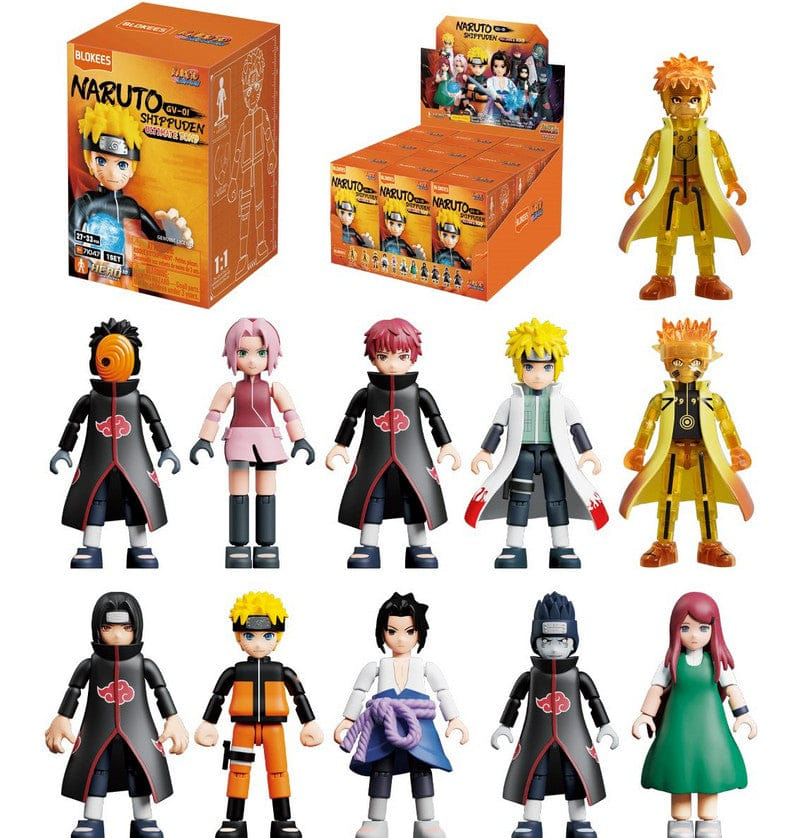 Funko Pop Blokees Naruto Shippuden Galaxy Version 01 Ultimate Bond (1 Blind Box) Model Kit