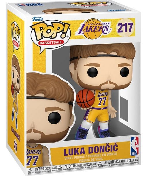 Funko Pop NBA Los Angeles Lakers Luka Doncic 217 Vinyl Figure