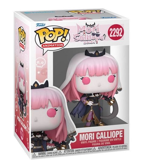 Funko Pop Hololive Mori Calliope 2292 Vinyl Figure
