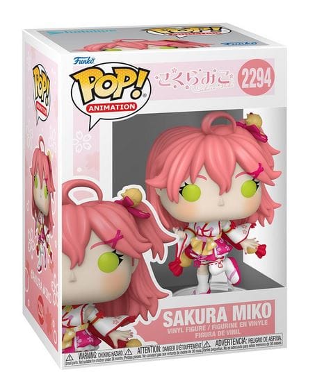 Funko Pop Hololive Sakura Miko 2294 Vinyl Figure