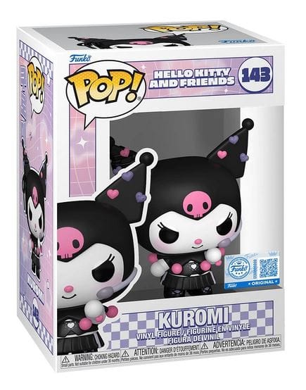 Funko Pop Hello Kitty and Friends Kuromi K - Pop Exclusive 143 Vinyl Figure