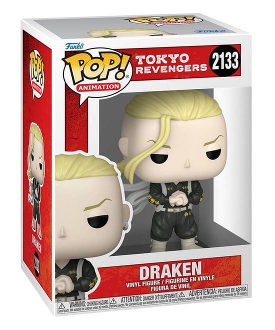 Funko Pop Tokyo Revengers Draken 2133 Vinyl Figure