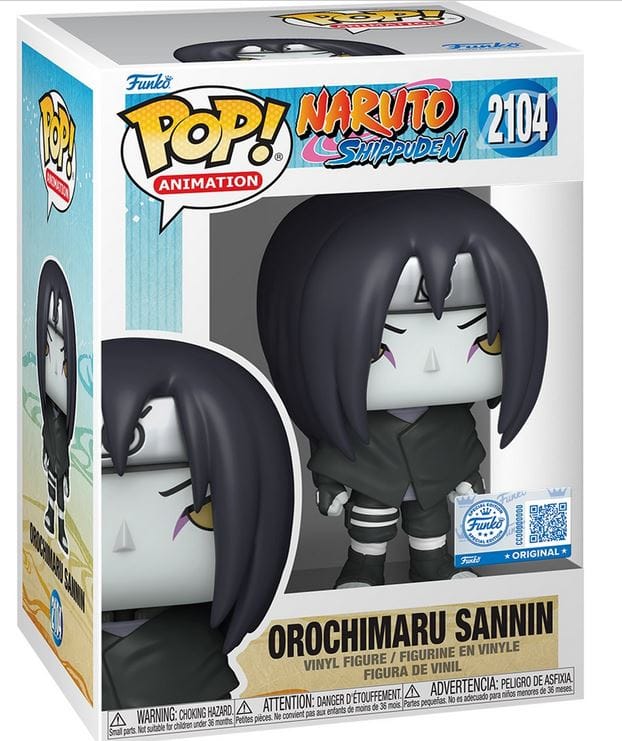 Funko Pop Naruto: Shippuden Orochimaru Sannin Exclusive 2104 Vinyl Figure