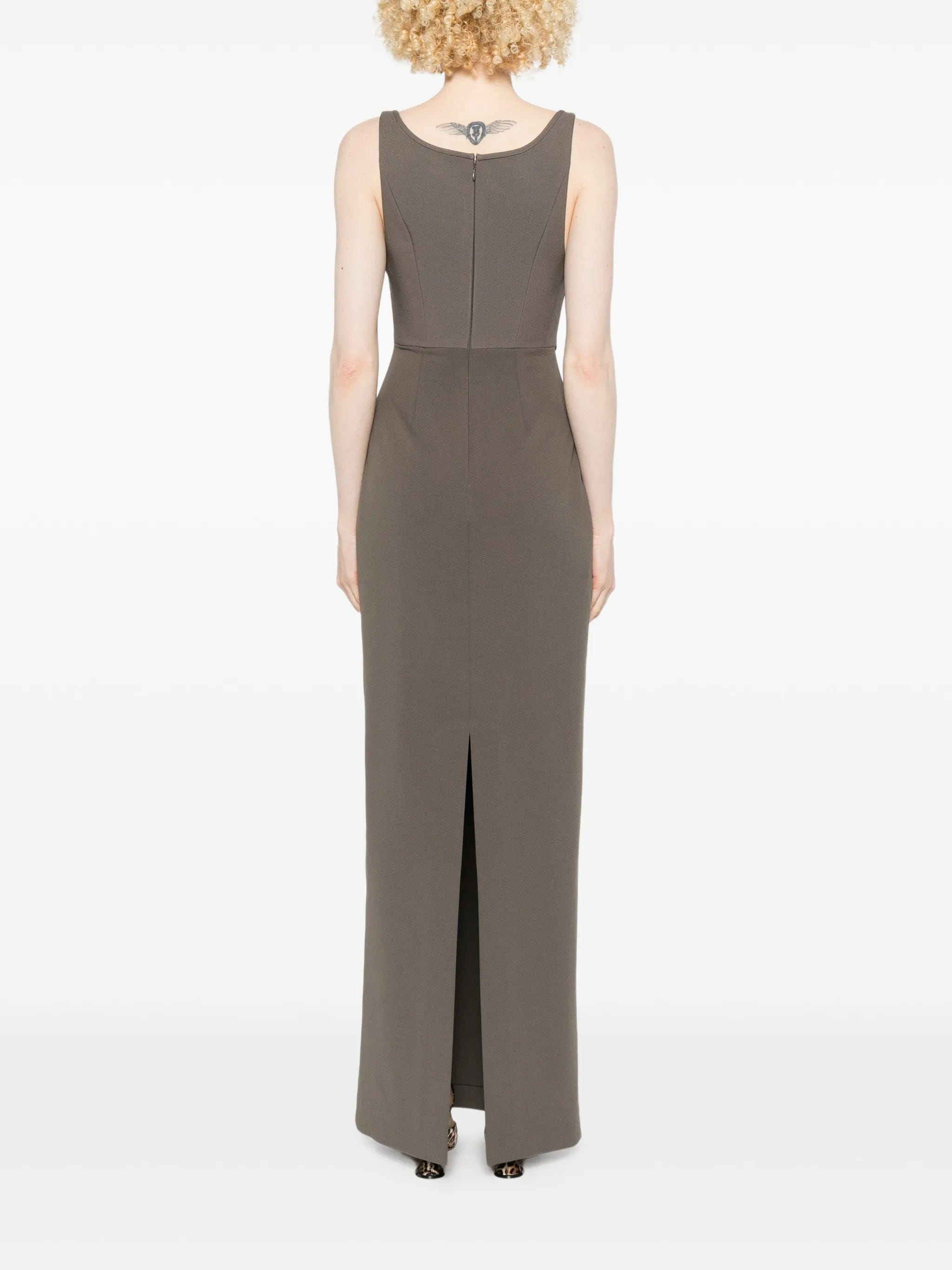 Solace London Noor panel maxi dress