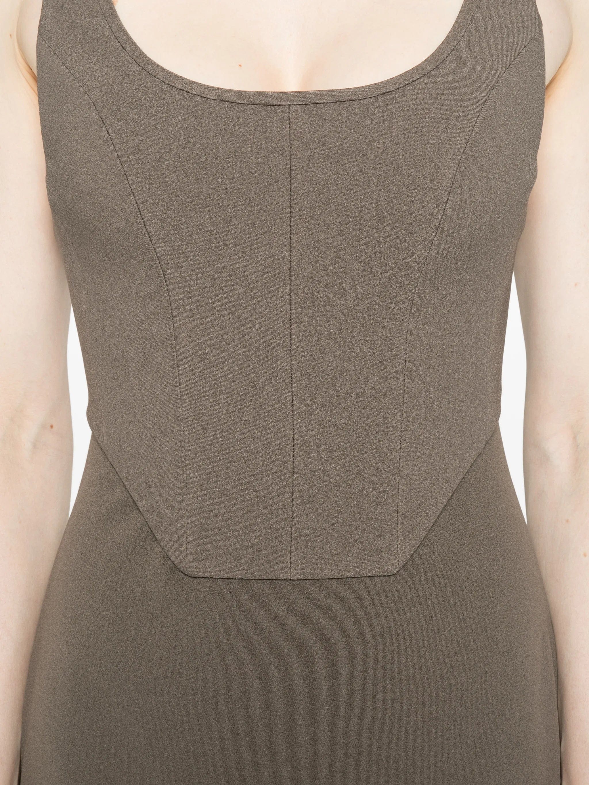 Solace London Noor panel maxi dress