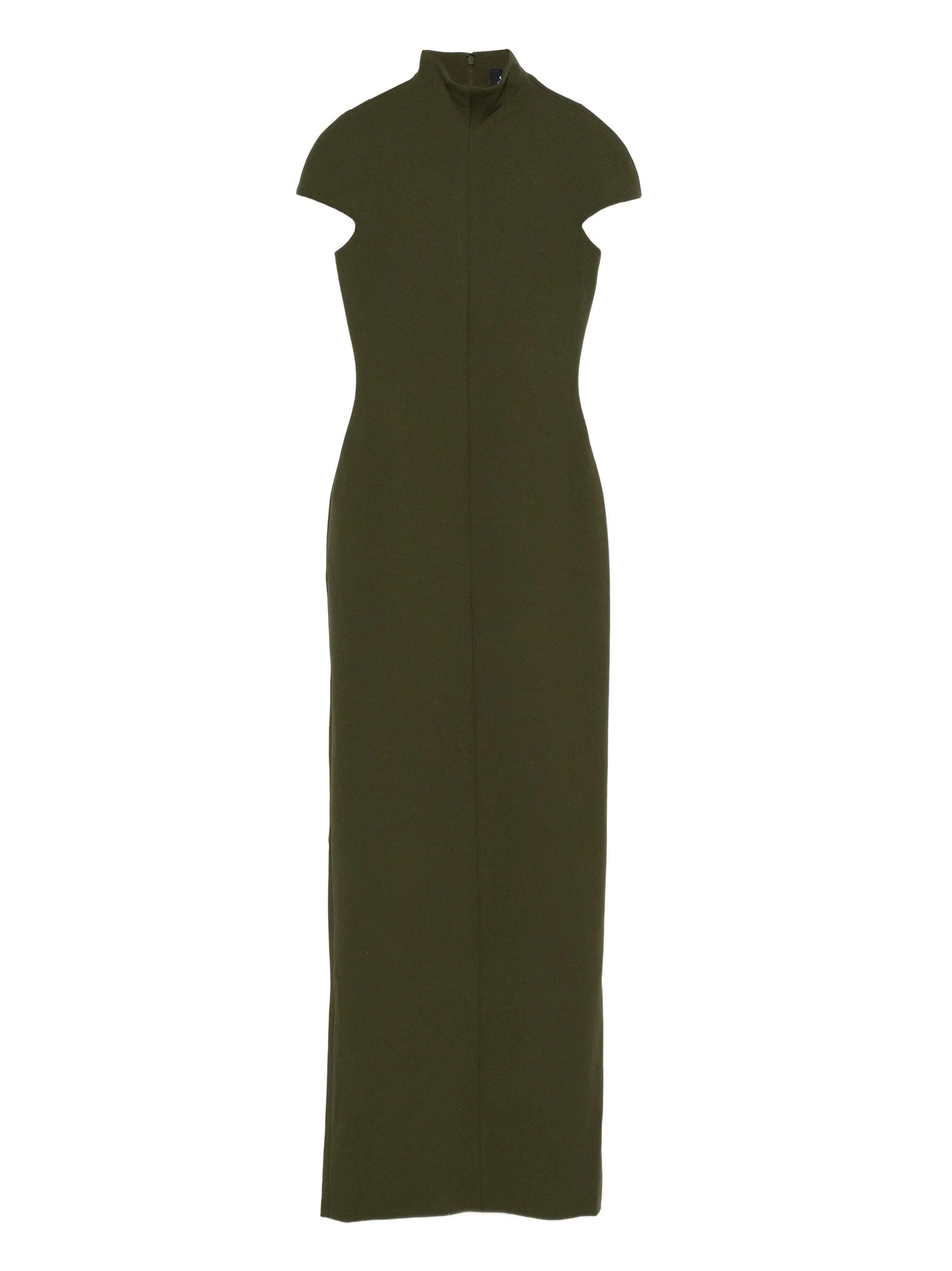 Solace London Lang high - neck maxi dress