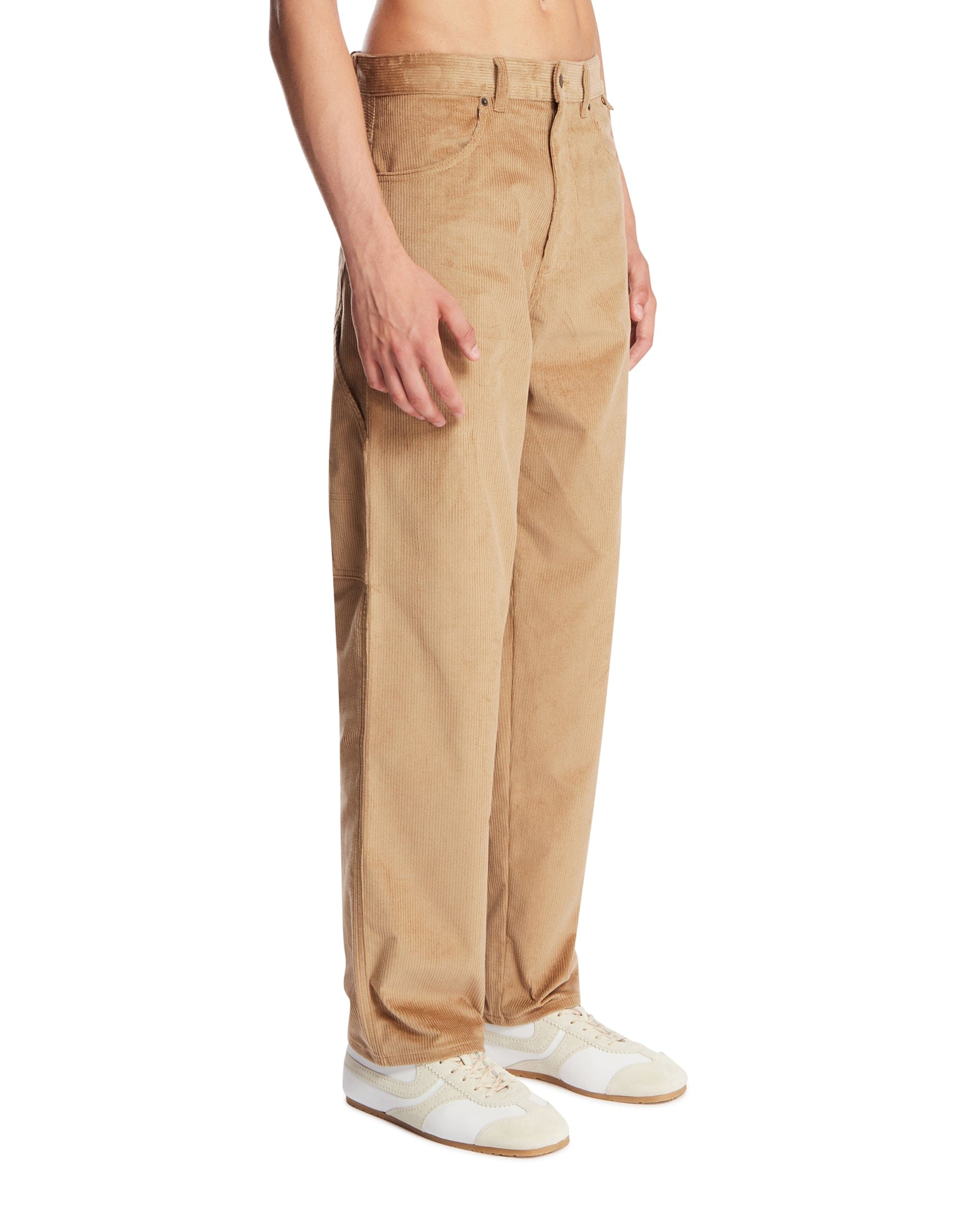 Darkpark Pantaloni Carpenter A Costine Beige