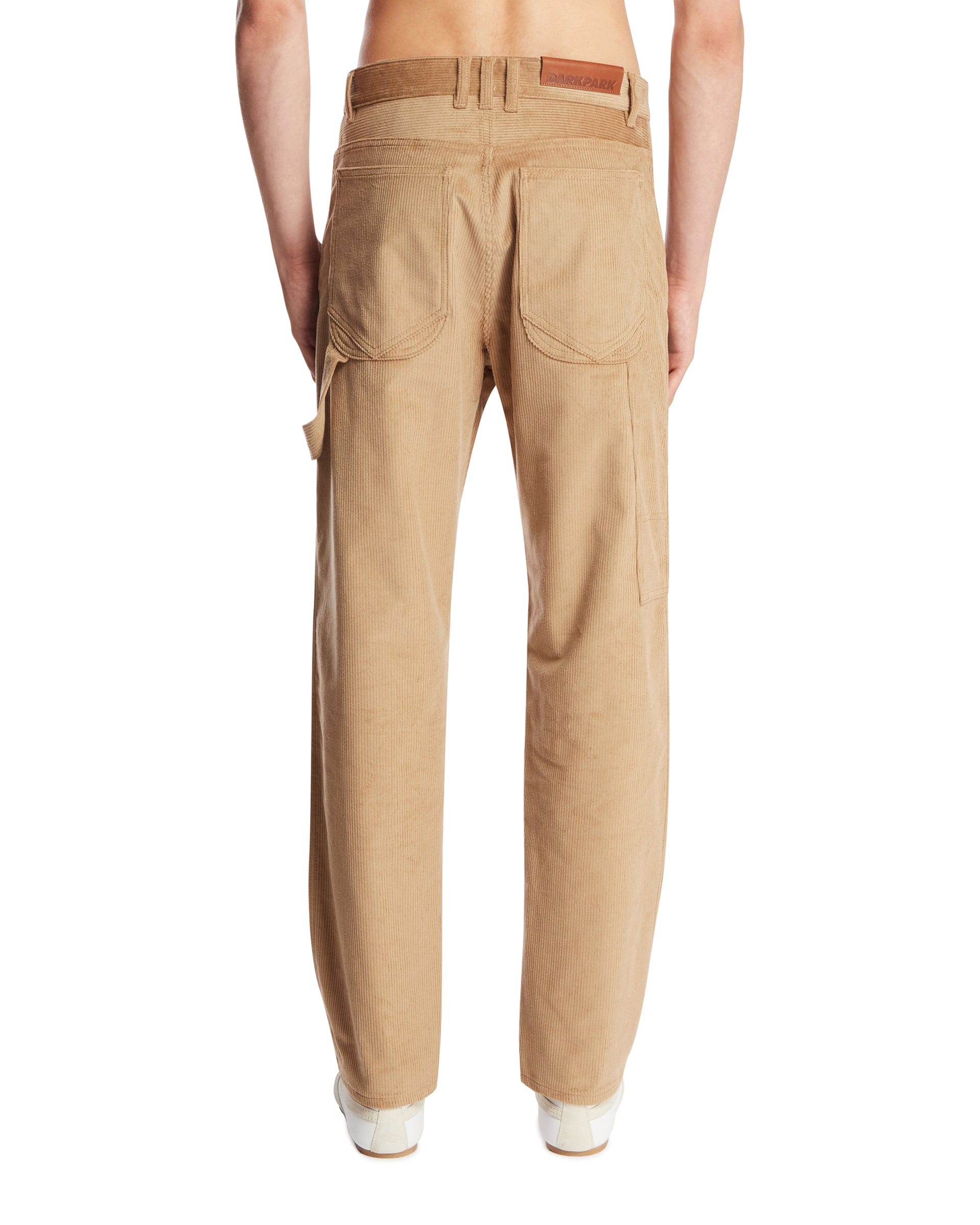 Darkpark Pantaloni Carpenter A Costine Beige