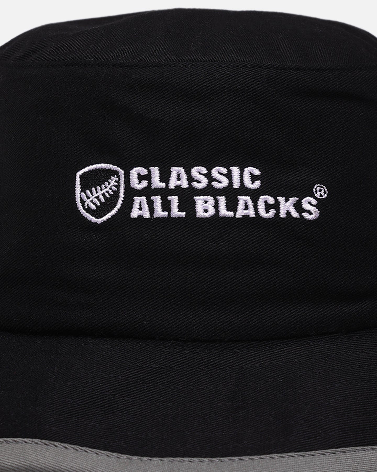 Mitchell & NESS All Blacks Rugby Union Bucket Hat Black