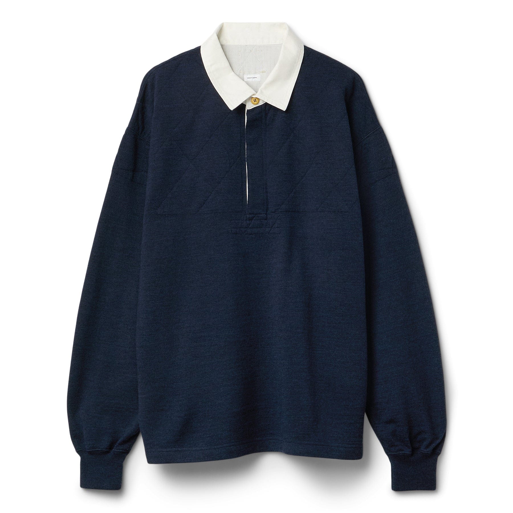Visvim Larkham LS (Superfine) (Navy)