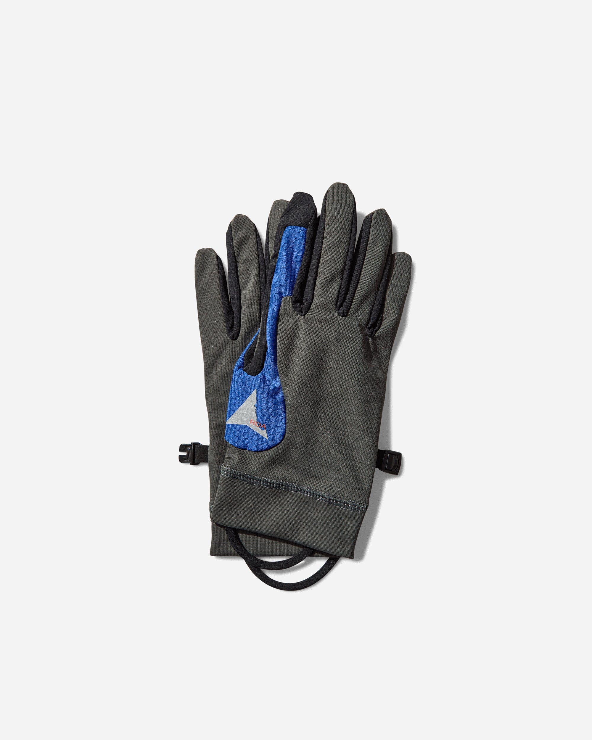 ROA Andie Base Layer Gloves Anthracite / Blue