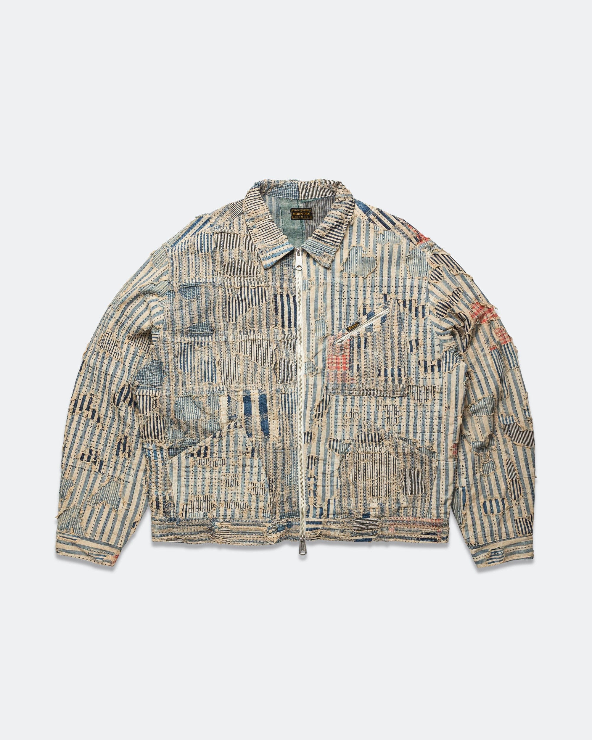 Kapital LIBERTY - BORO ZIP UP Blouson - Hickoree