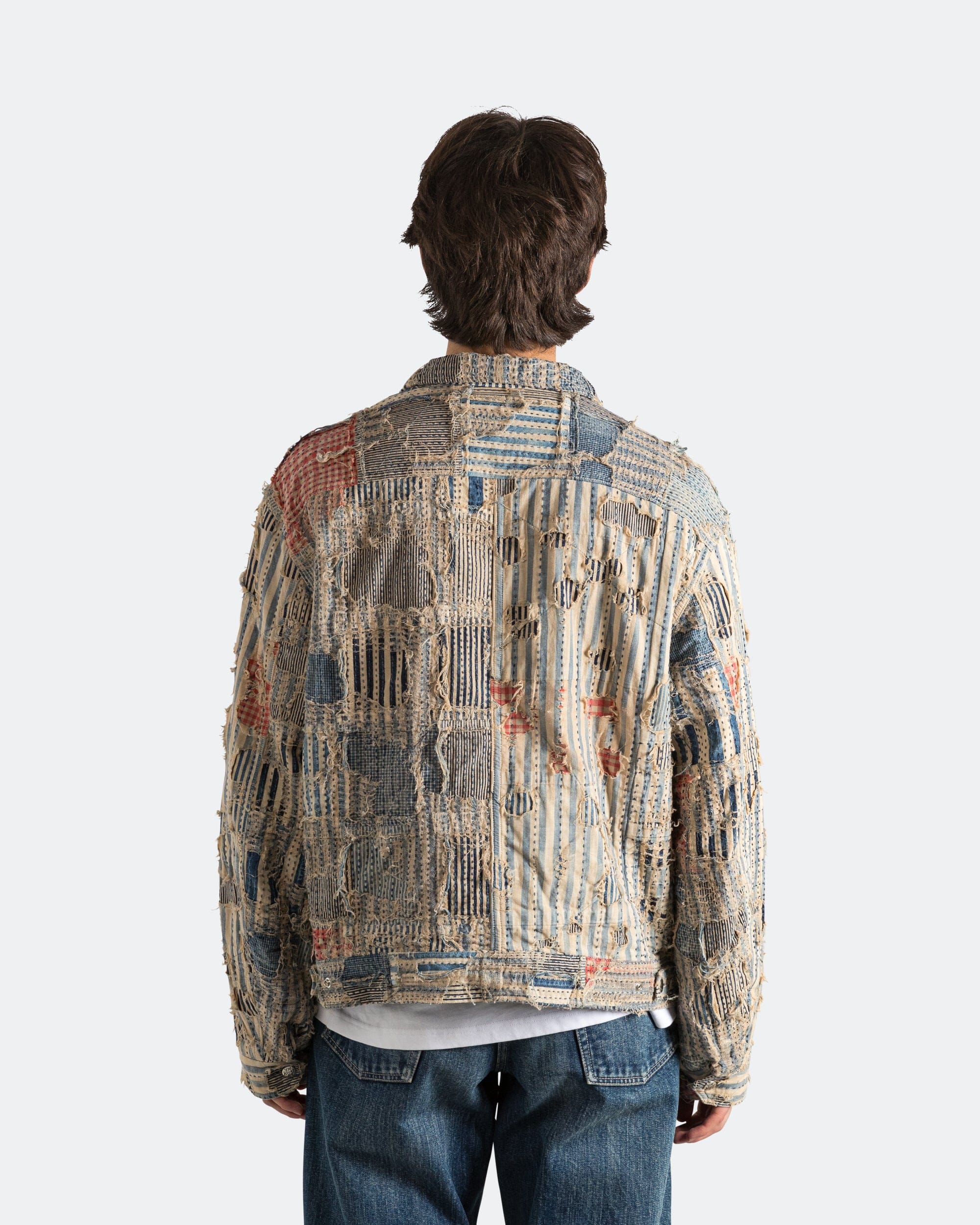 Kapital LIBERTY - BORO ZIP UP Blouson - Hickoree