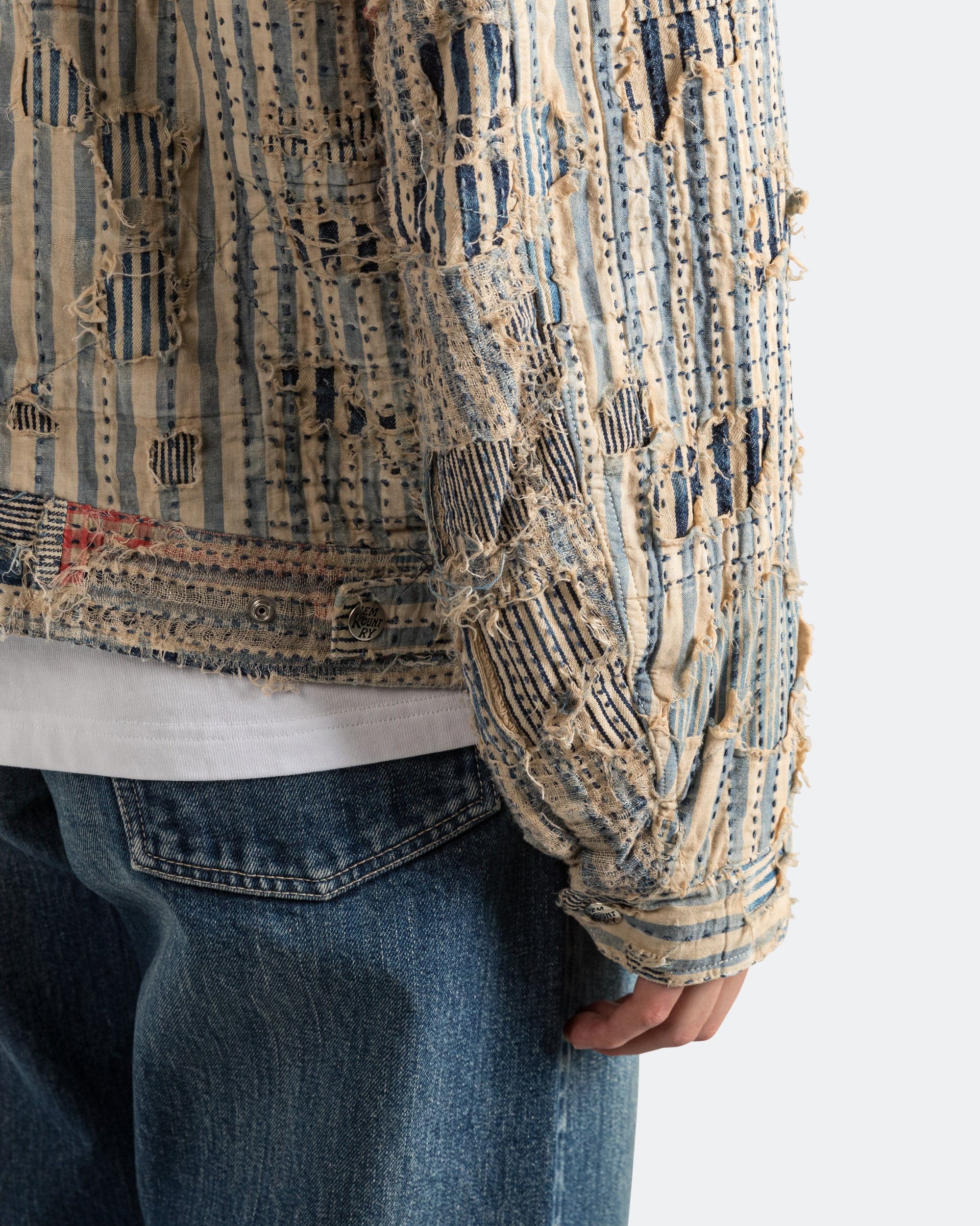 Kapital LIBERTY - BORO ZIP UP Blouson - Hickoree